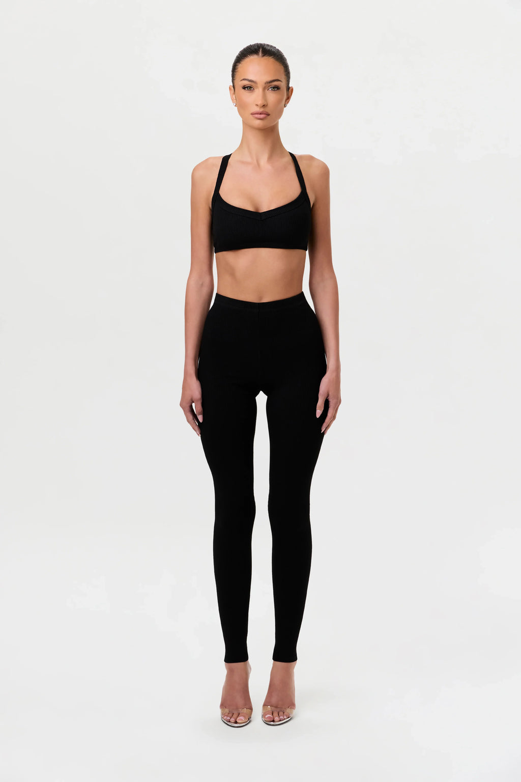 Snatched X-Back Tank Crop Top