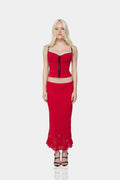 THE RUBY SLIP SKIRT