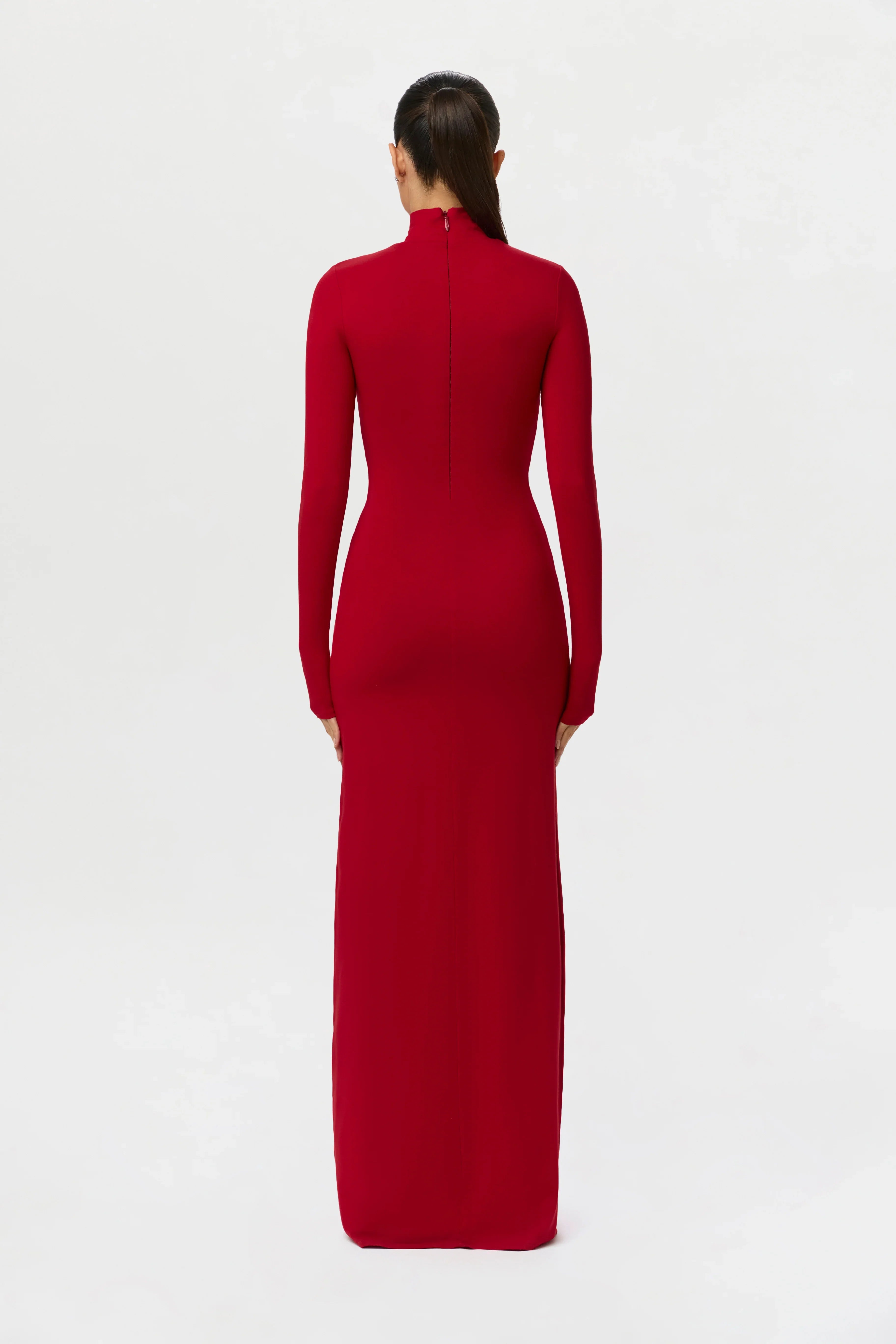Butter Turtleneck Maxi Dress