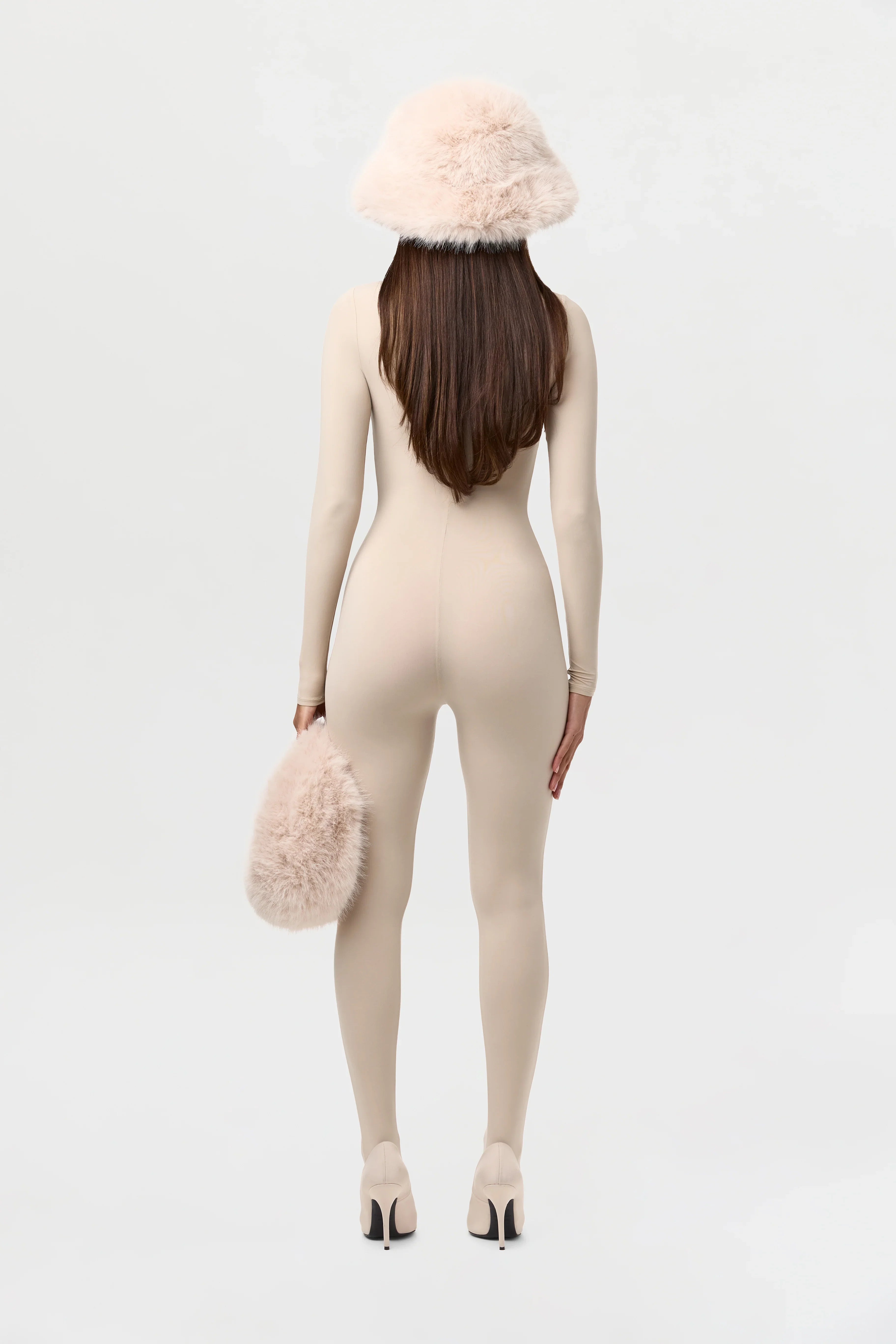 Faux Fur Plush Mini Bag