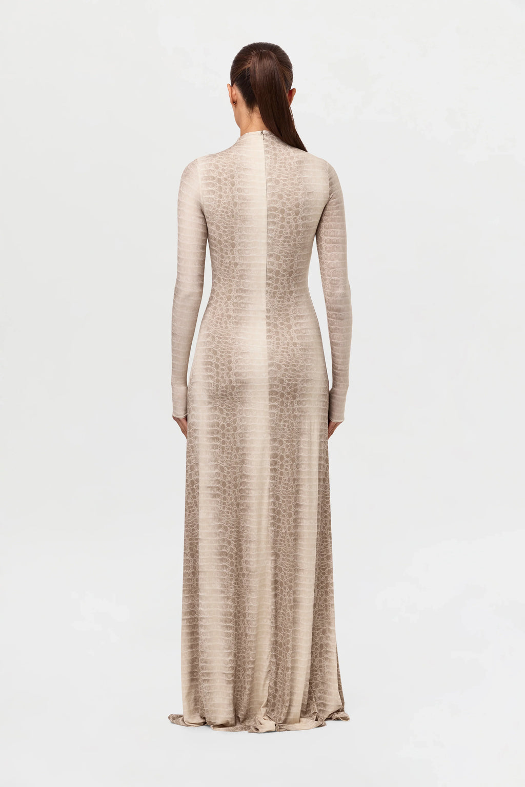 Naked Animal Print Maxi Dress
