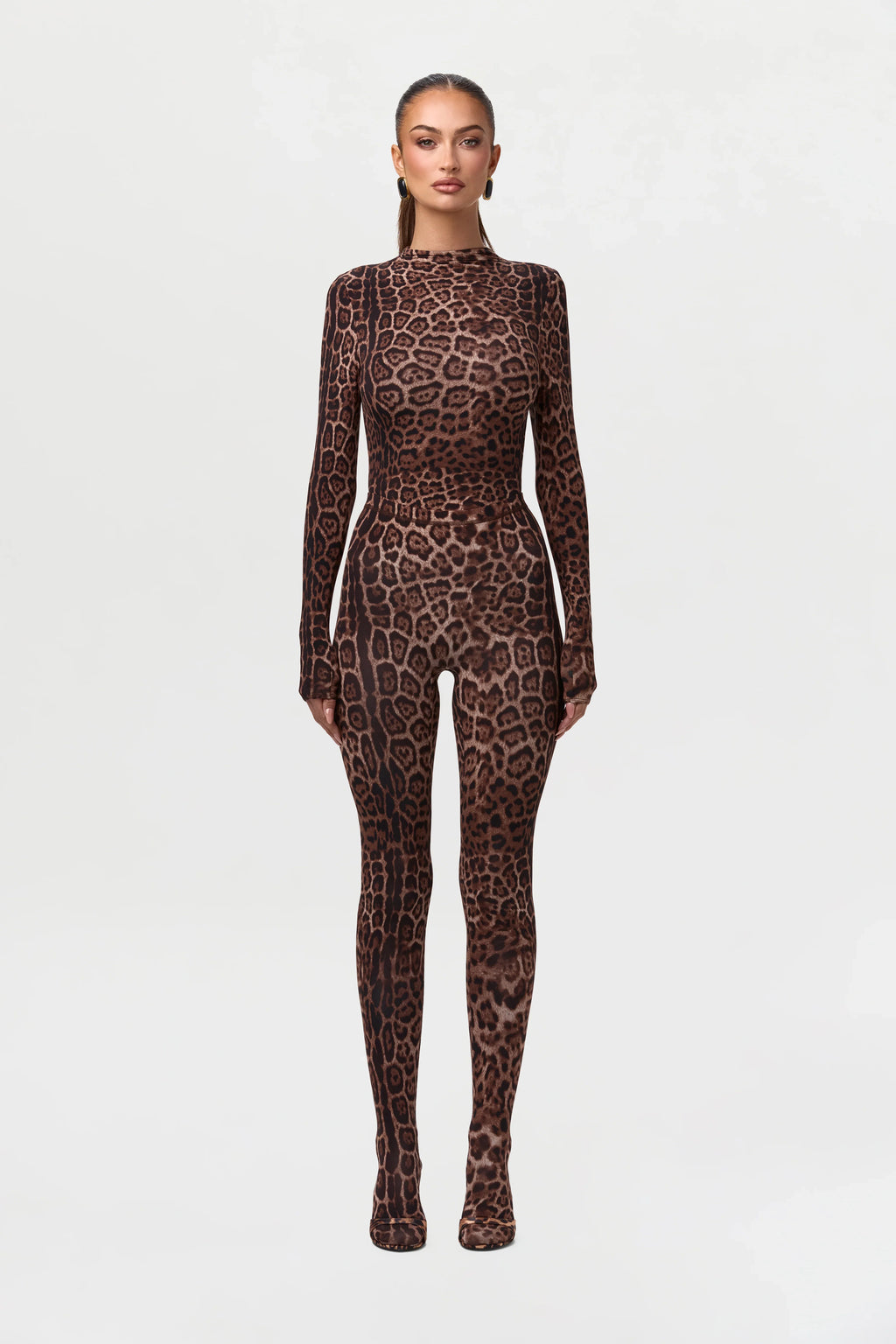 Naked Print Tights