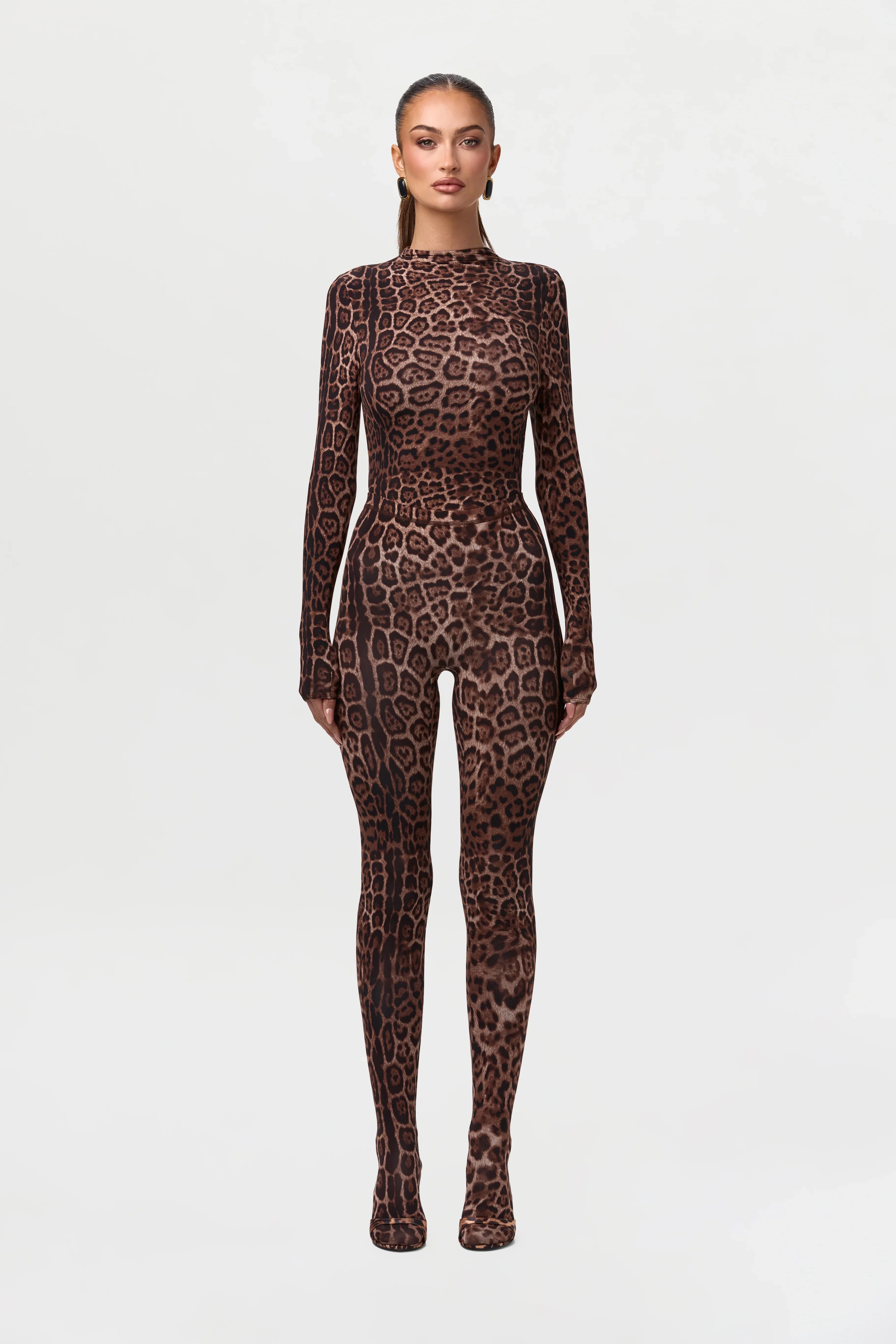 Naked Print Tights