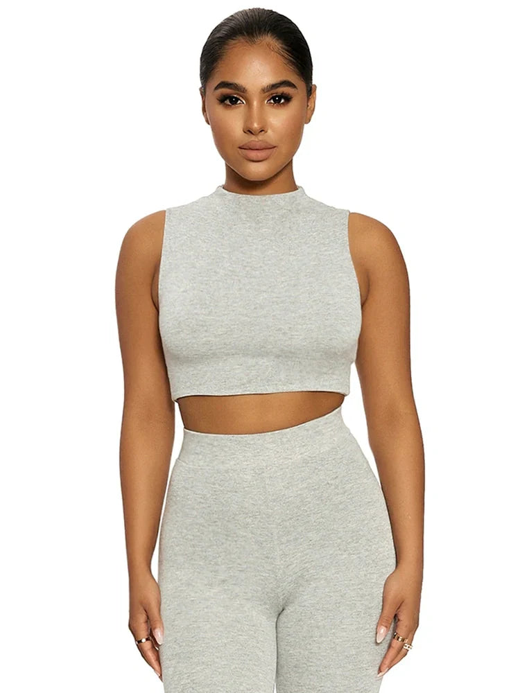 NW Sleeveless Crop Top