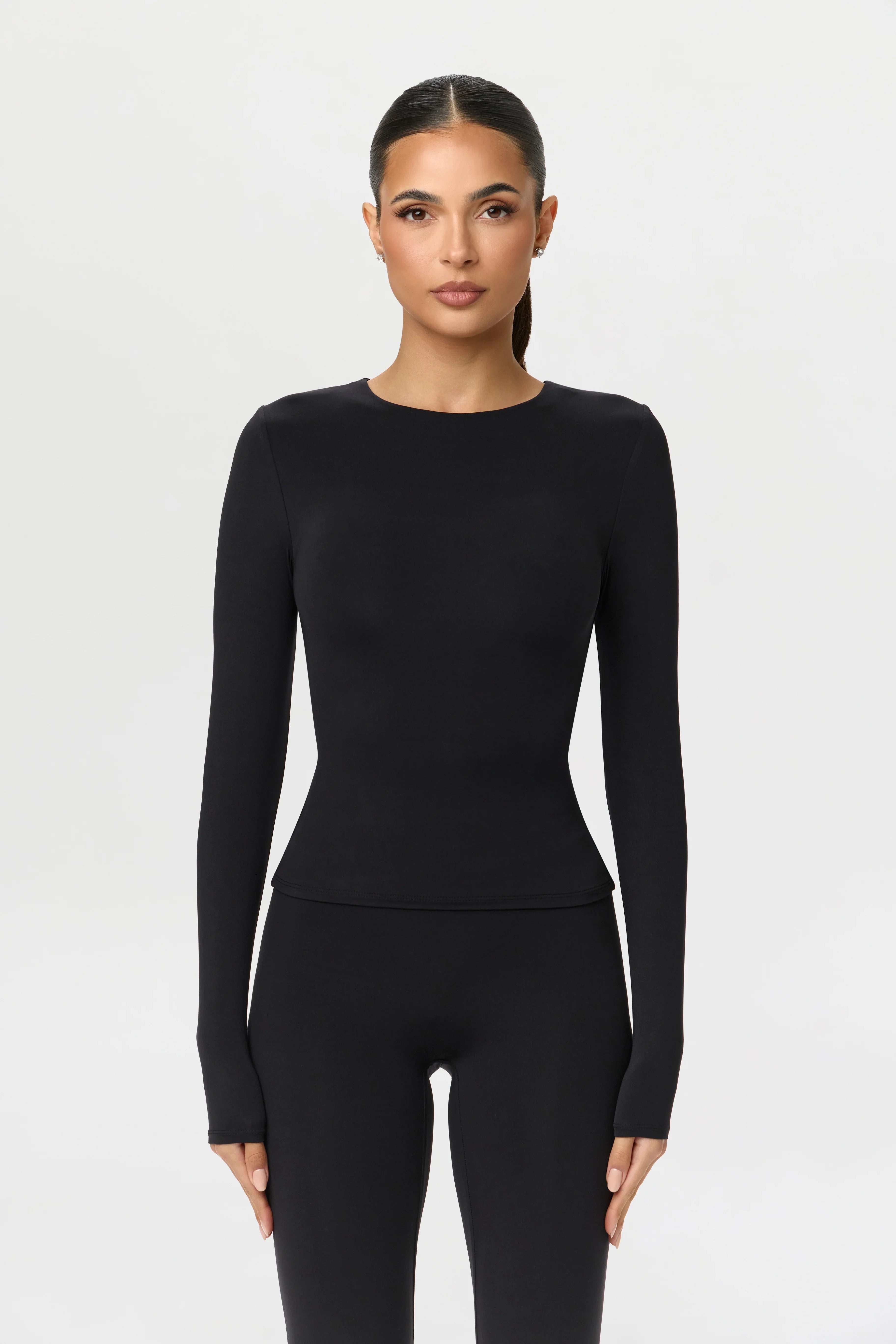 Naked Crewneck Top