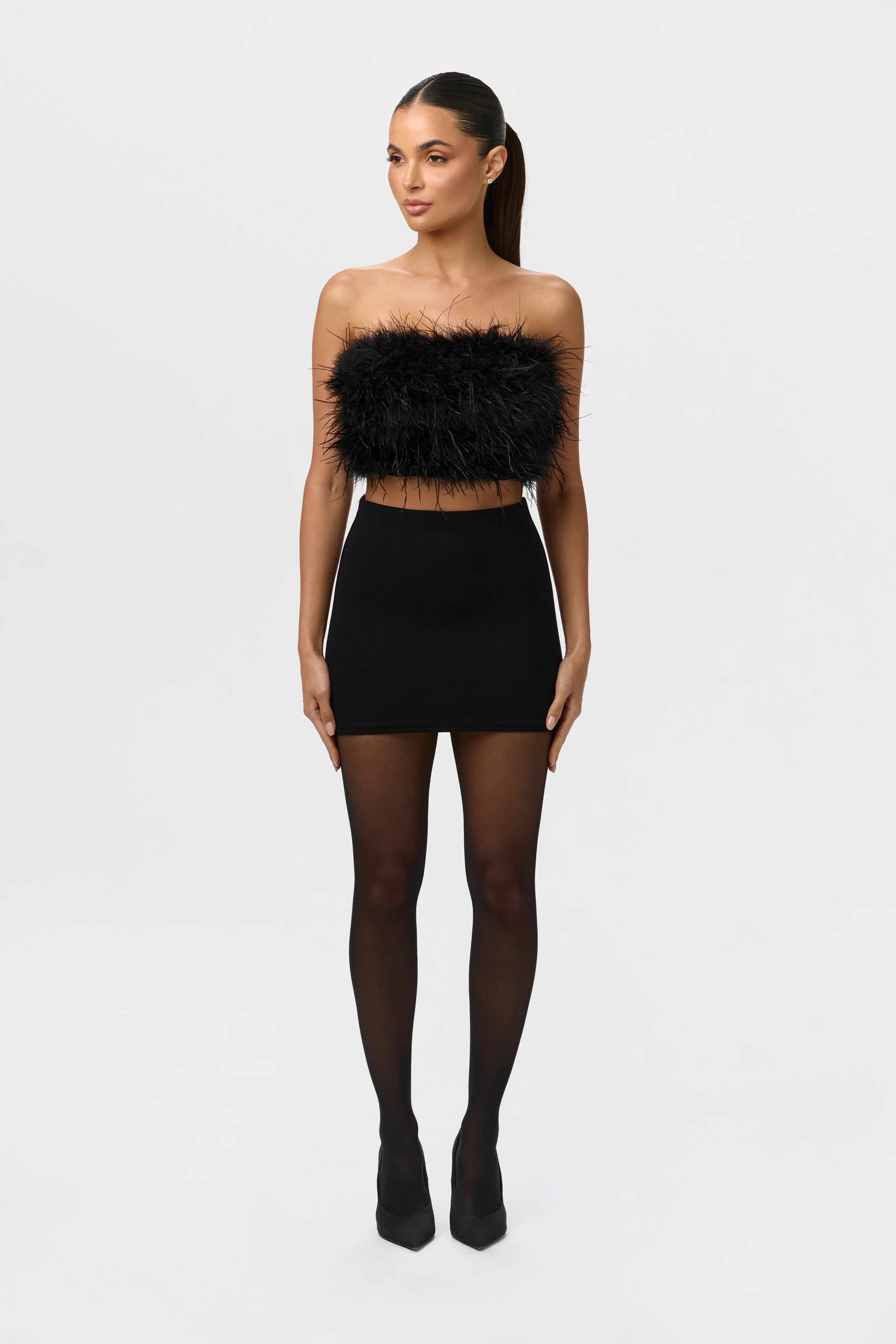 Ruffle My Feathers Tube Top