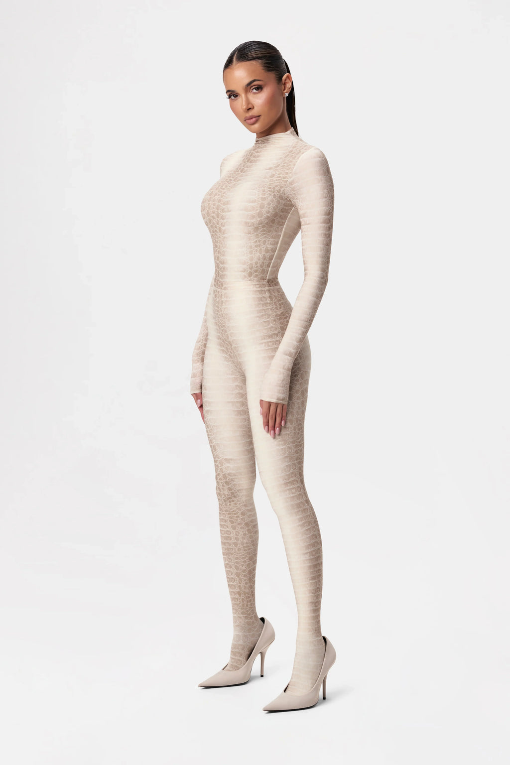 Naked Print Tights
