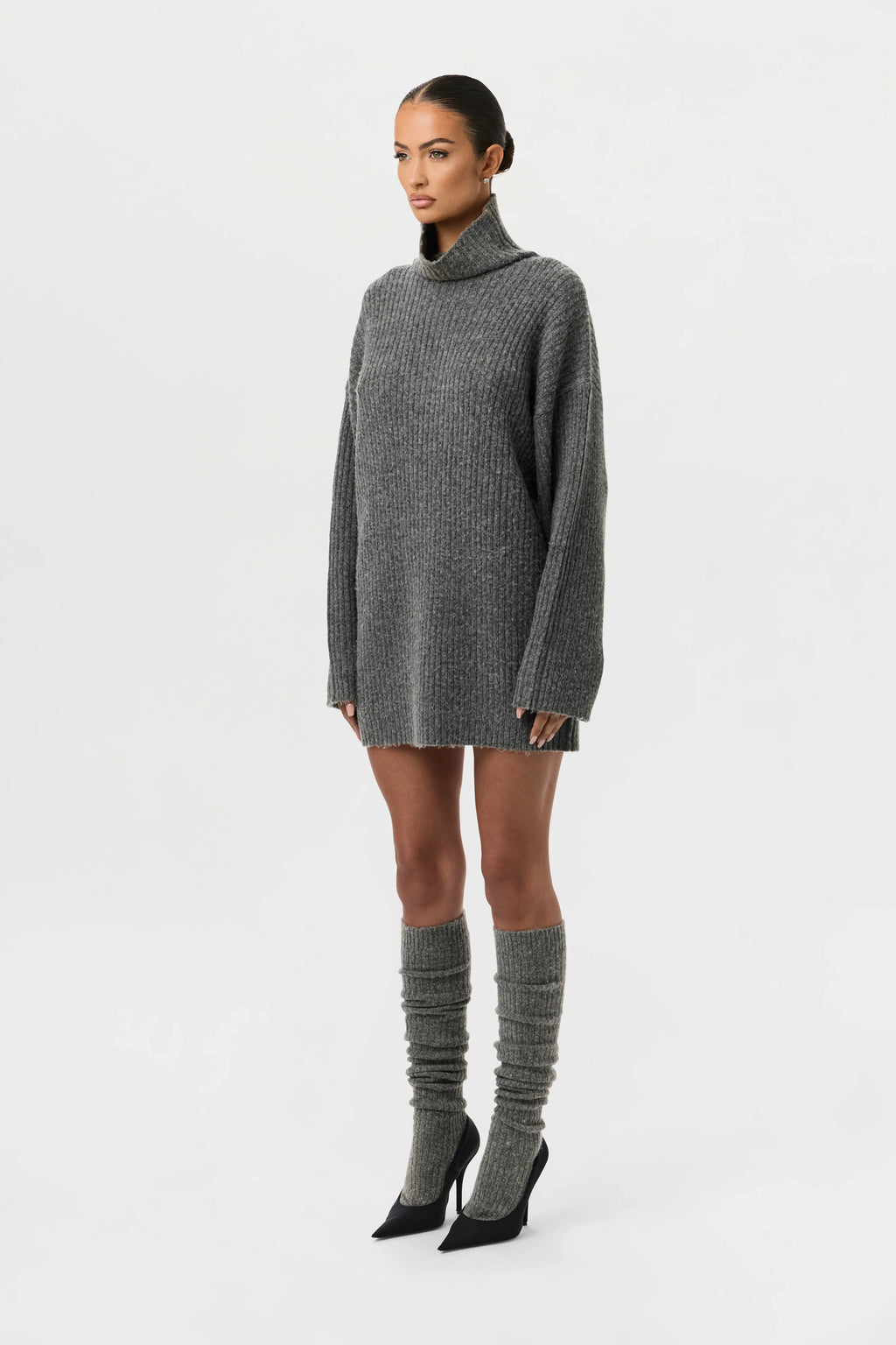 Knit Knee High Socks