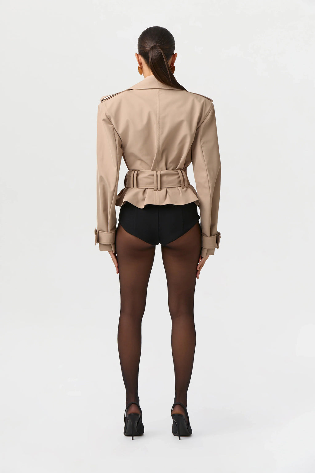 Suiting Seam Hot Pants