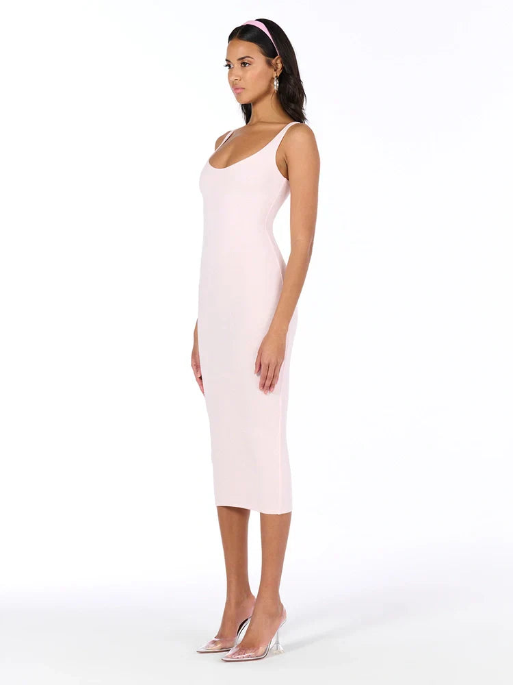 NW Sculpt Tank Midi Dress