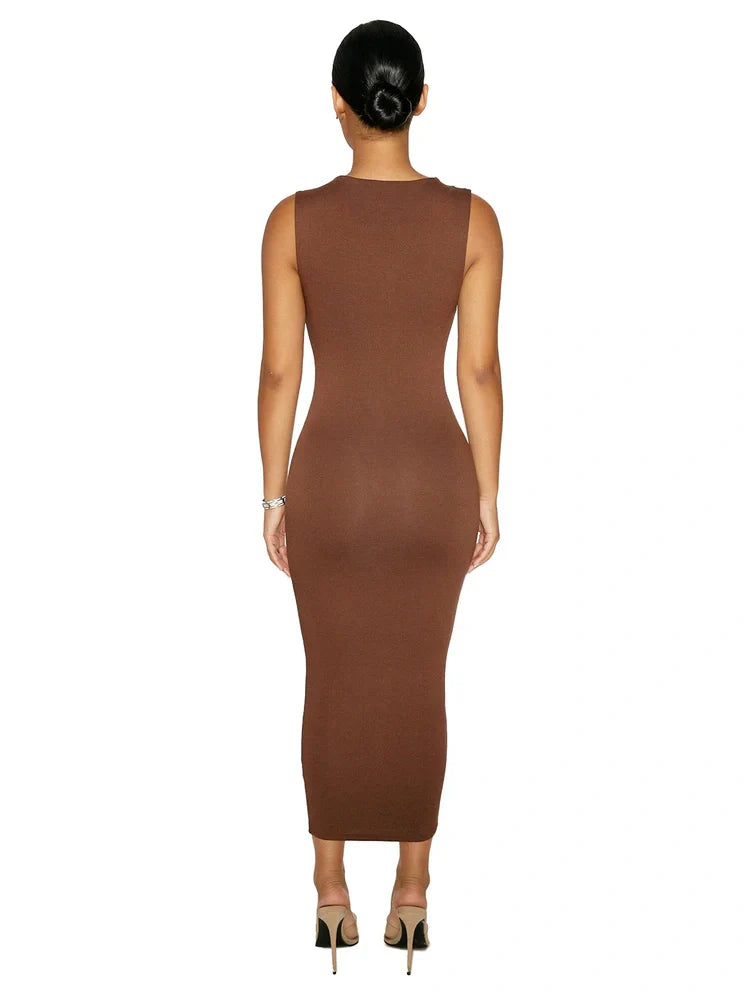 The Nw Sleeveless Midi Dress