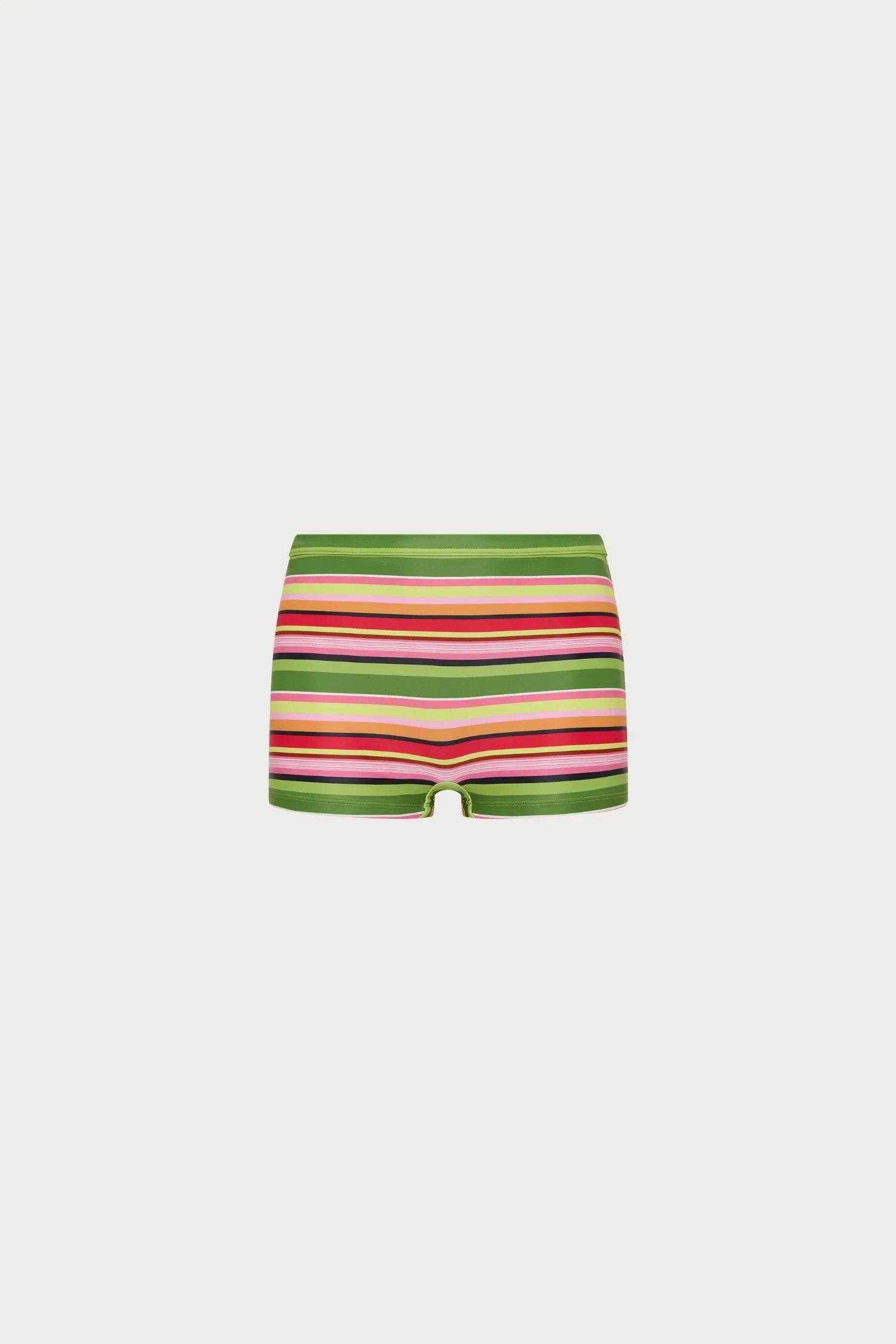 Swim Short | Emerald Stripe