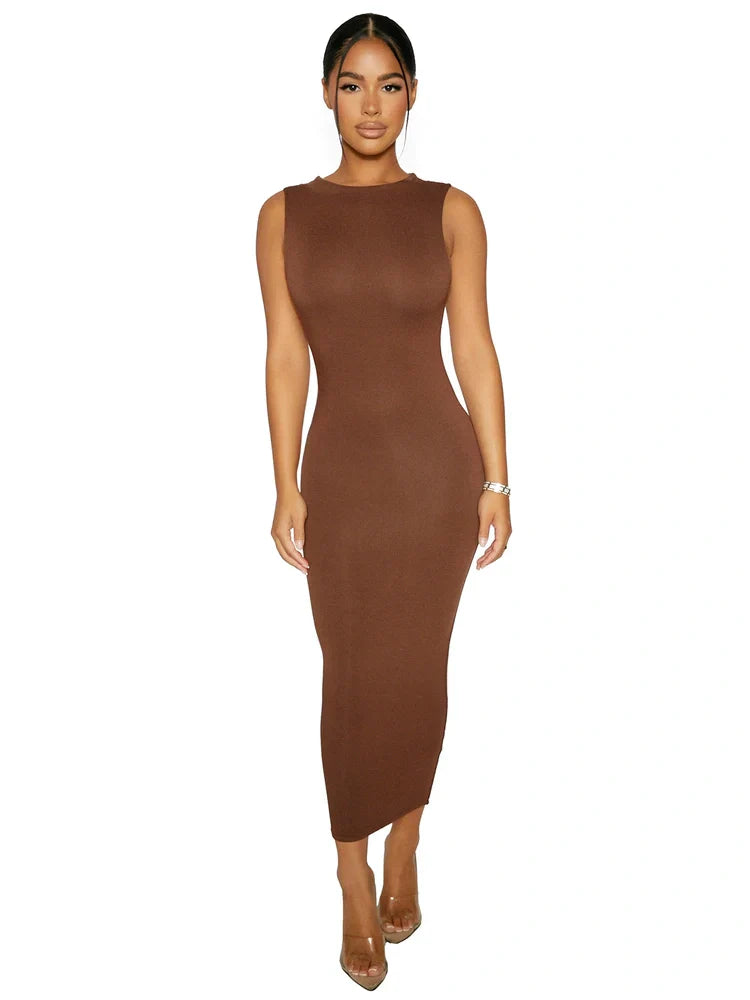 The Nw Sleeveless Midi Dress