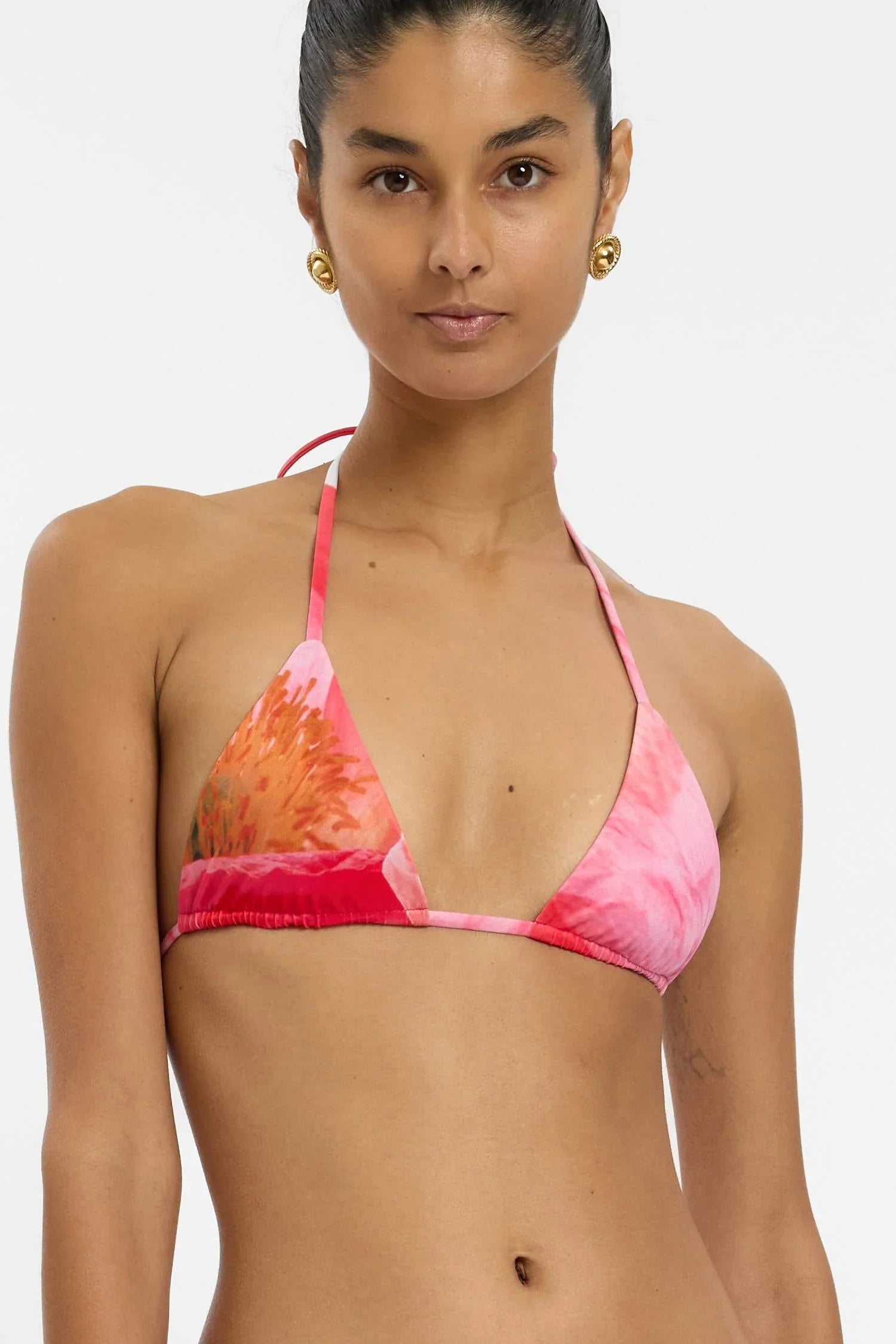 Triangle Top | Pink Safari