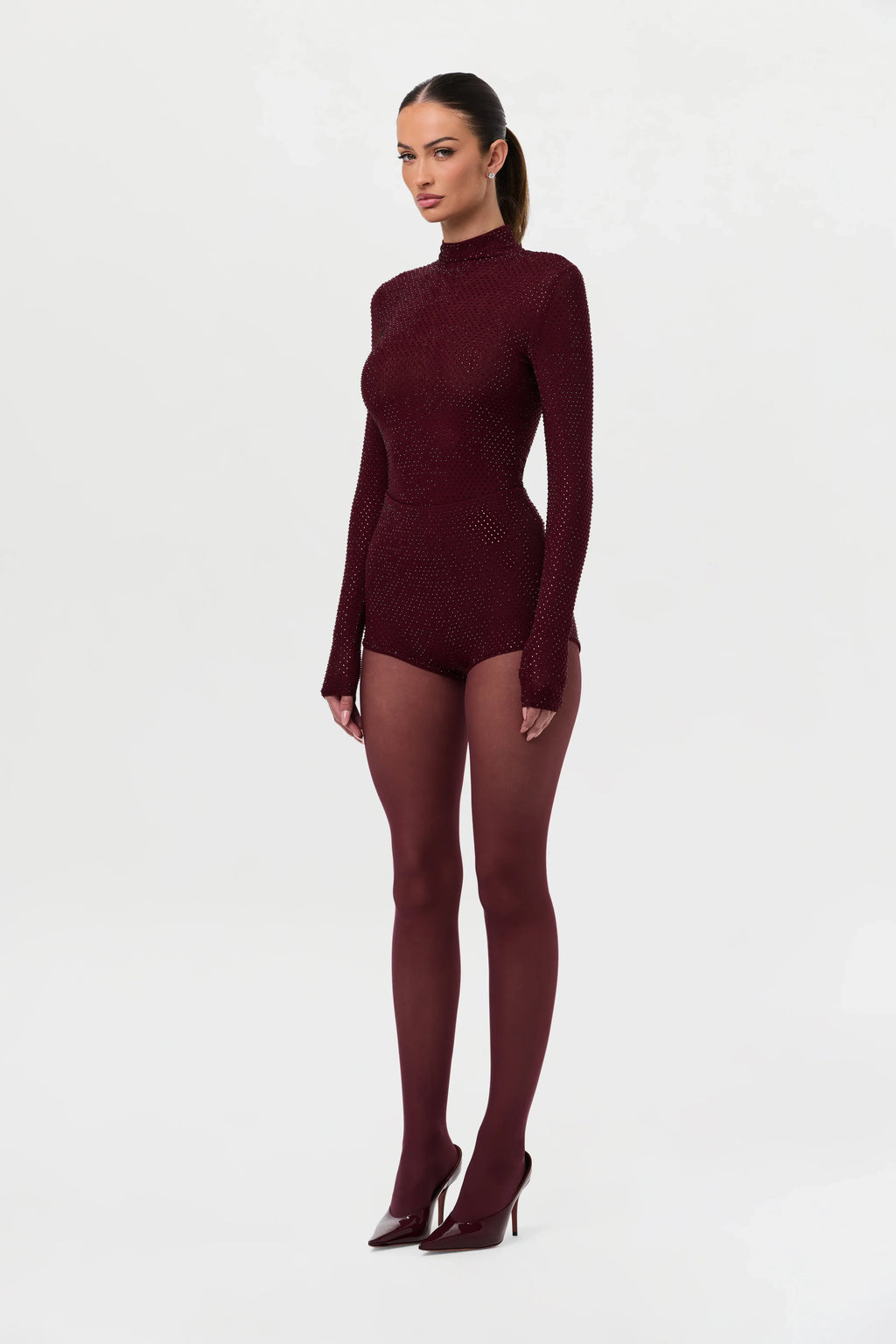 Crystal High Waisted Hot Pants