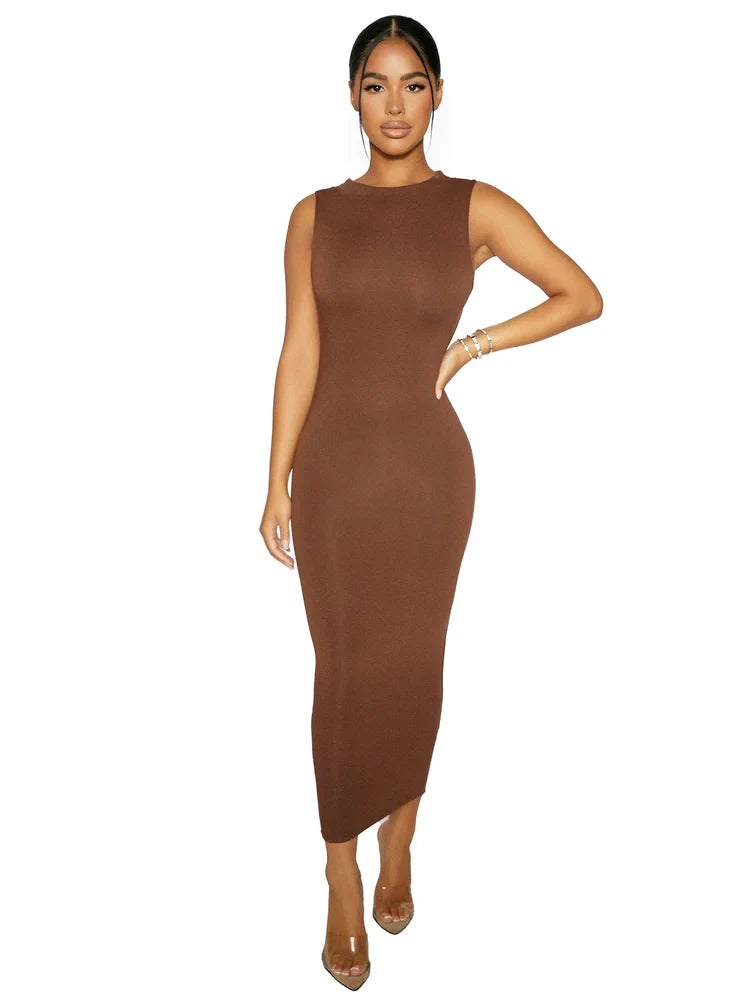 The Nw Sleeveless Midi Dress