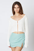 Vegan Leather Skort
