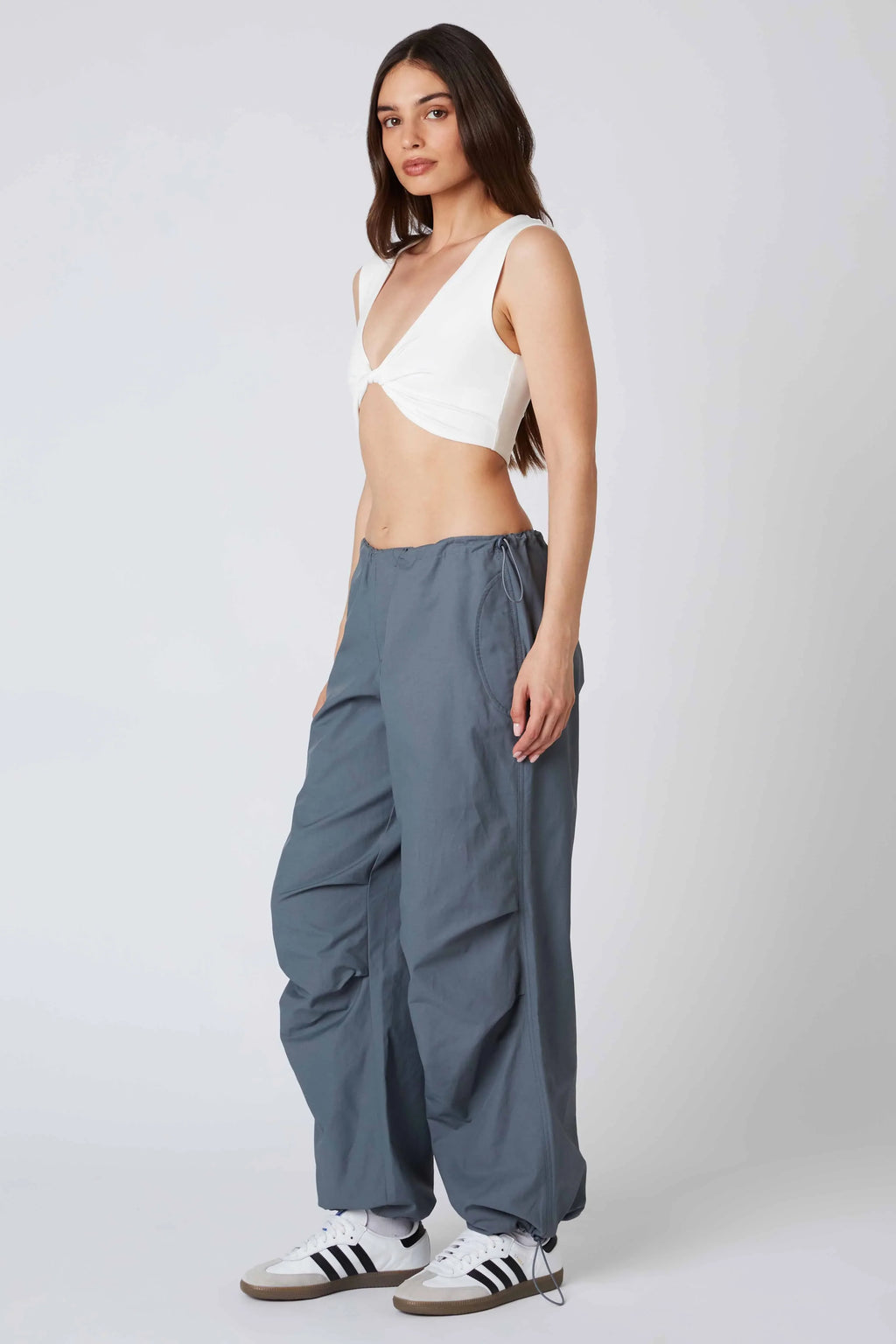 Mid-Rise Parachute Pant