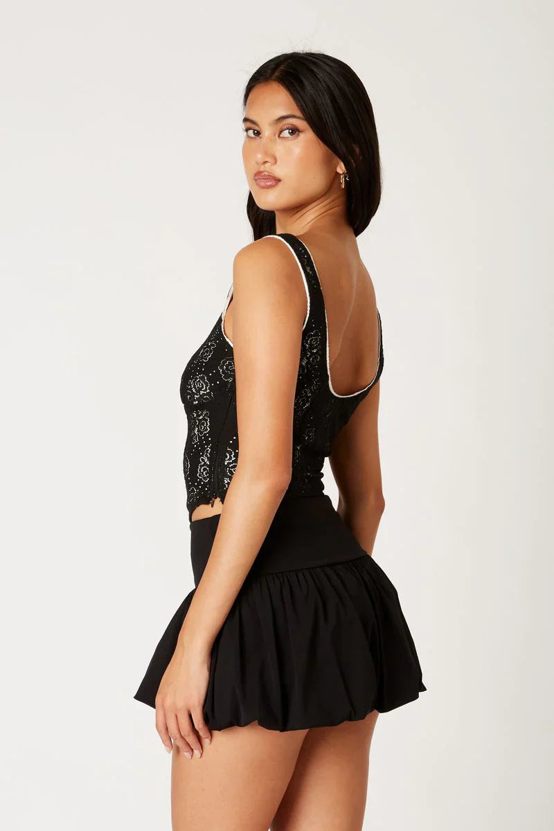Cotton Lace Corset