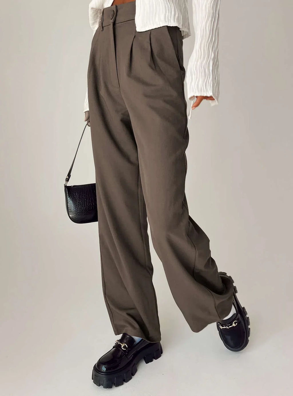 Archer Black Tailored Pants – Lower Impact Sustainable Essential