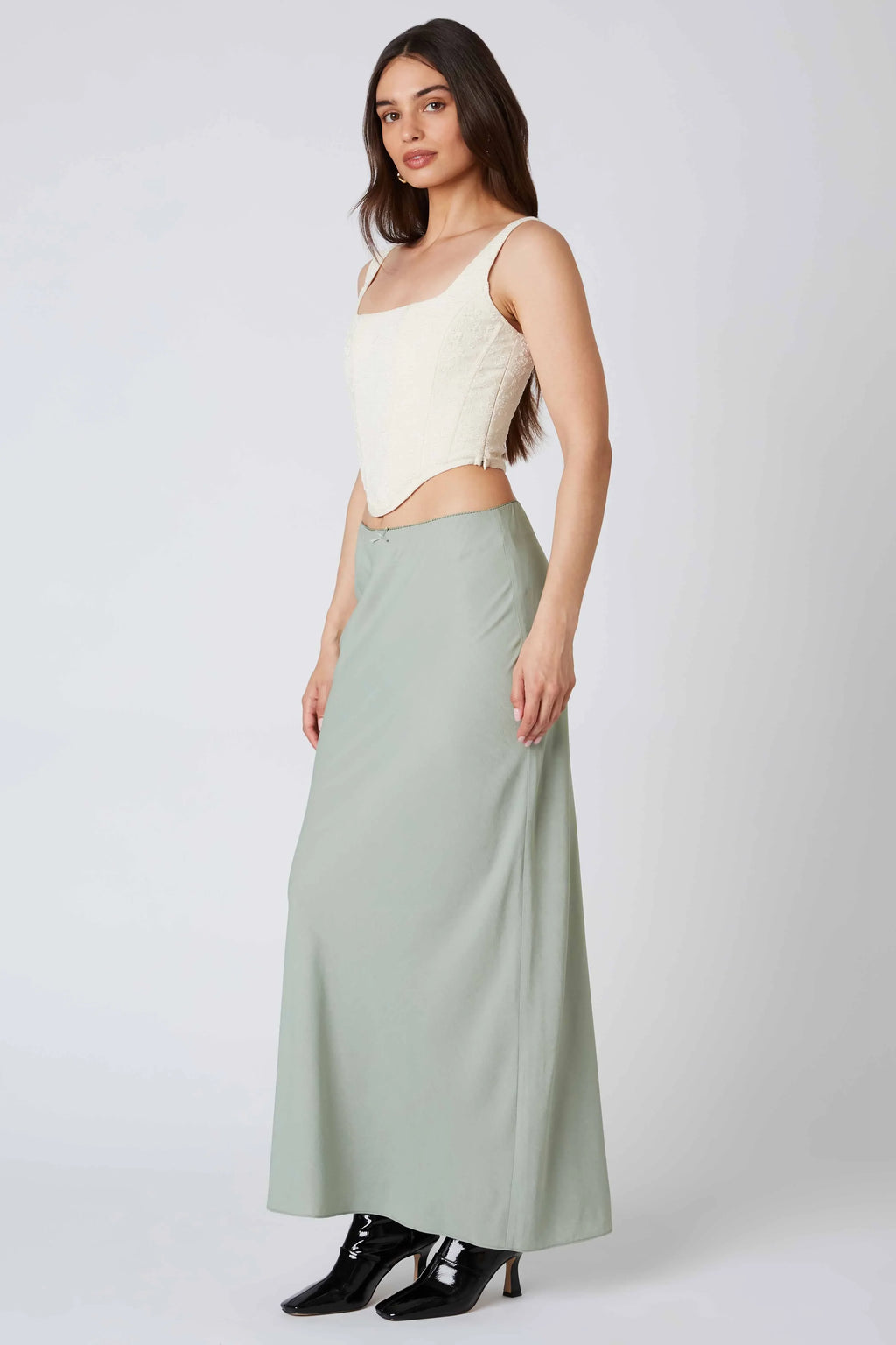 Bias Maxi Skirt