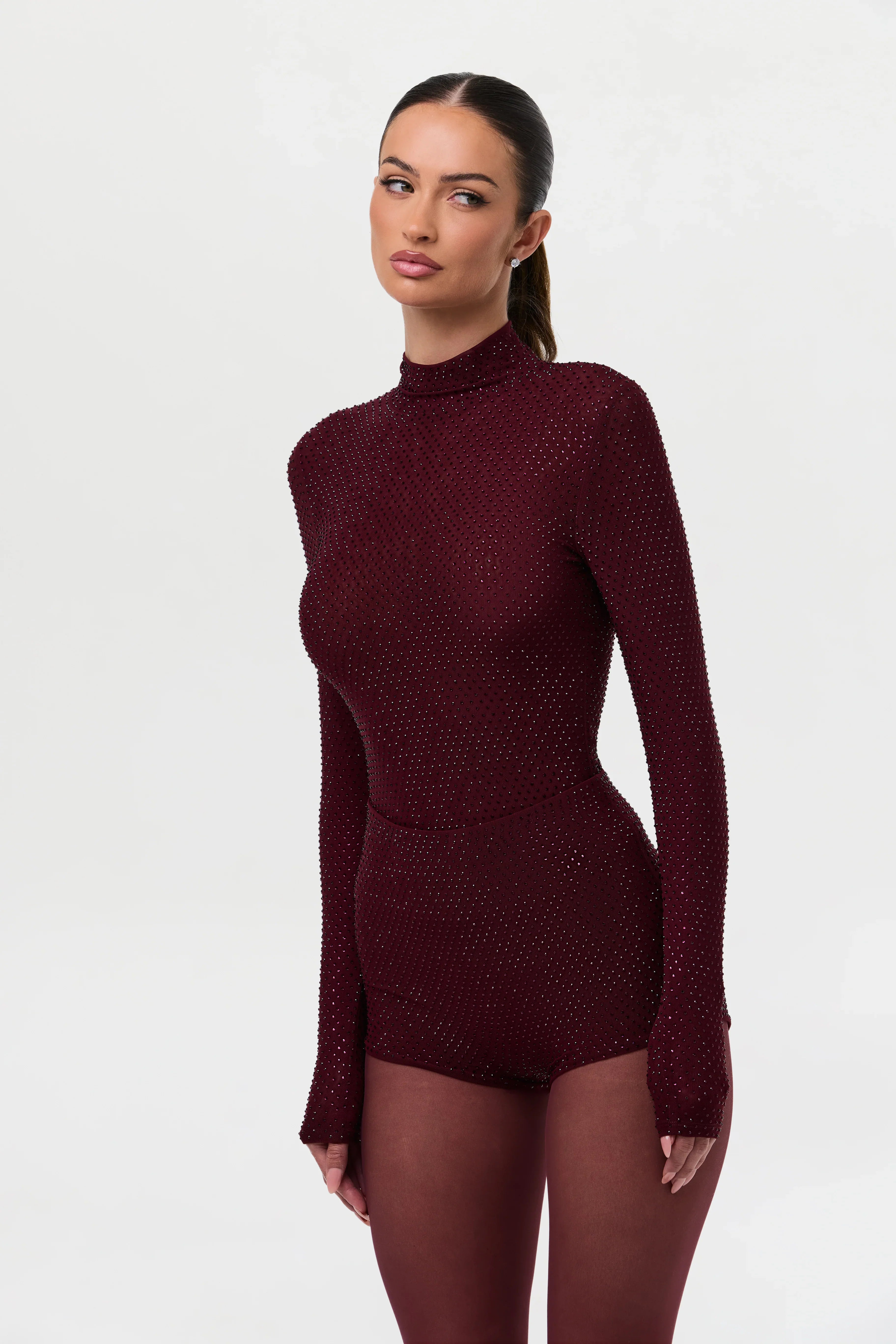 Crystal High Waisted Hot Pants