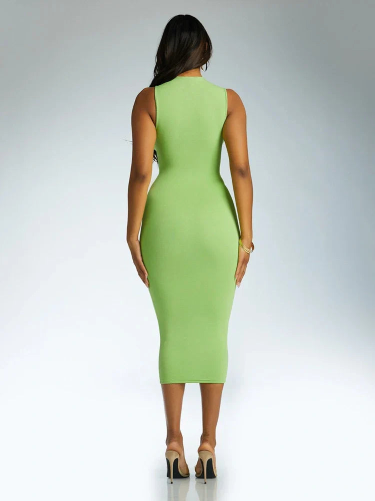 The Nw Sleeveless Midi Dress