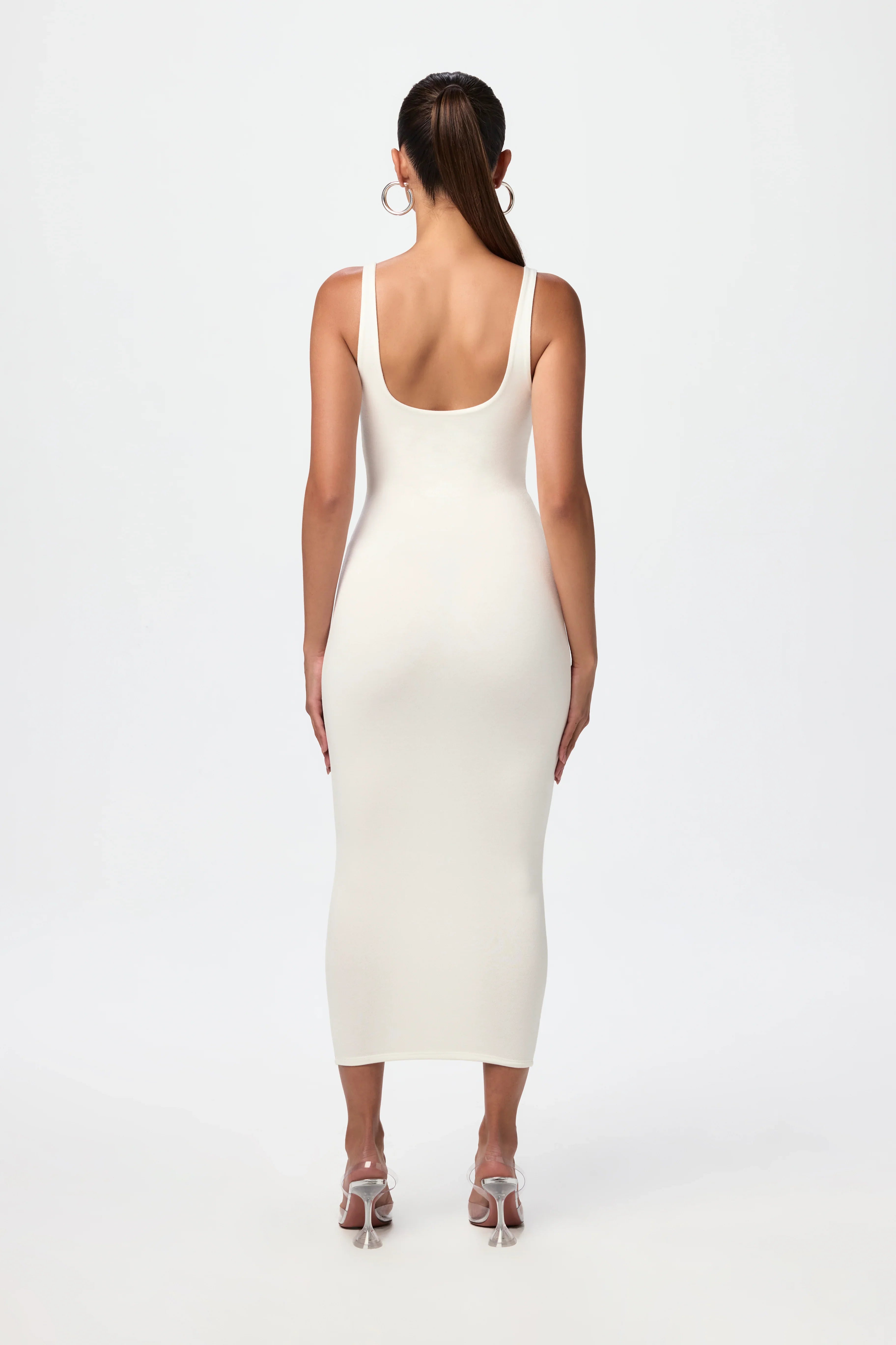 NW Sculpt Tank Midi Dress