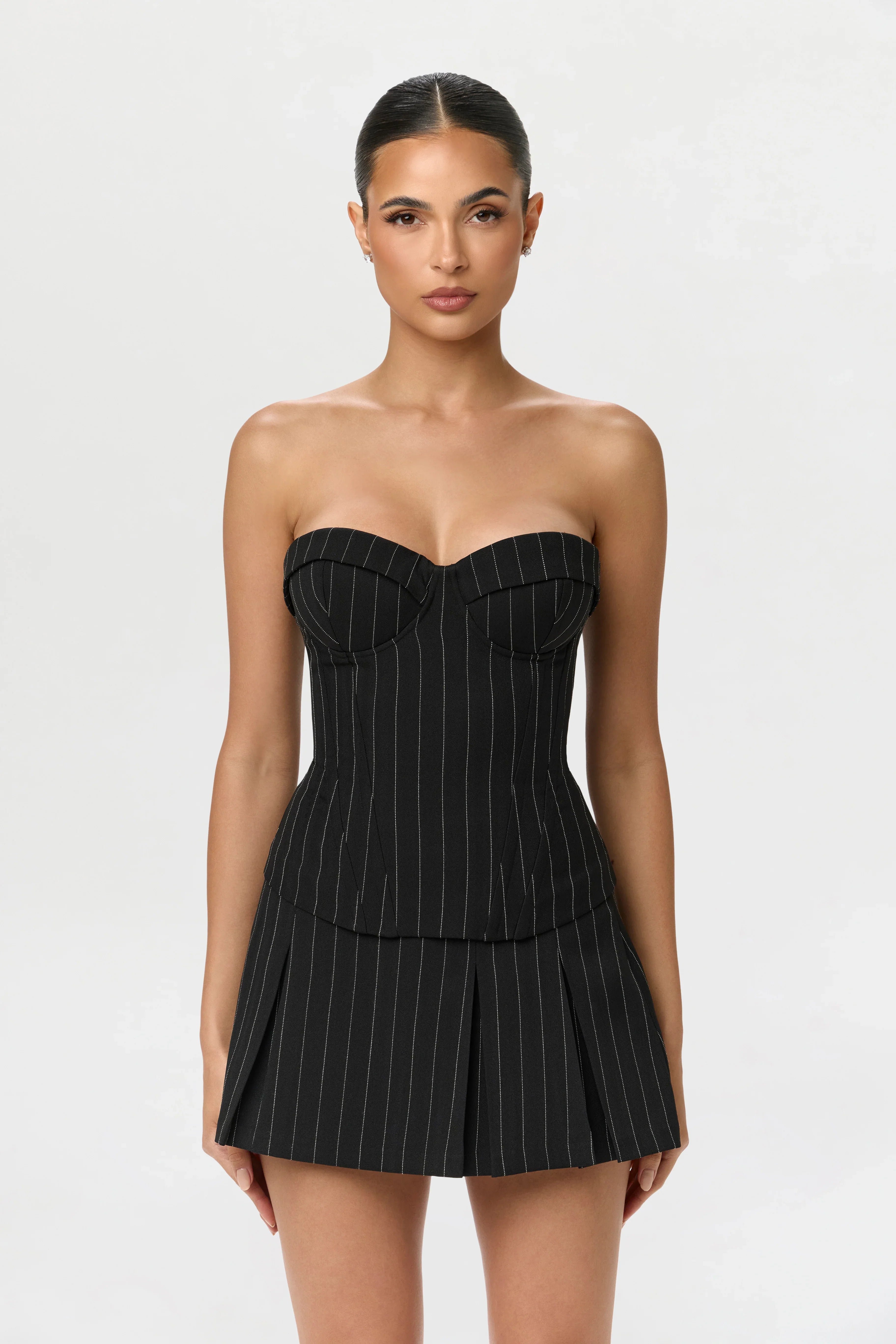 Suiting Pinstripe Bustier