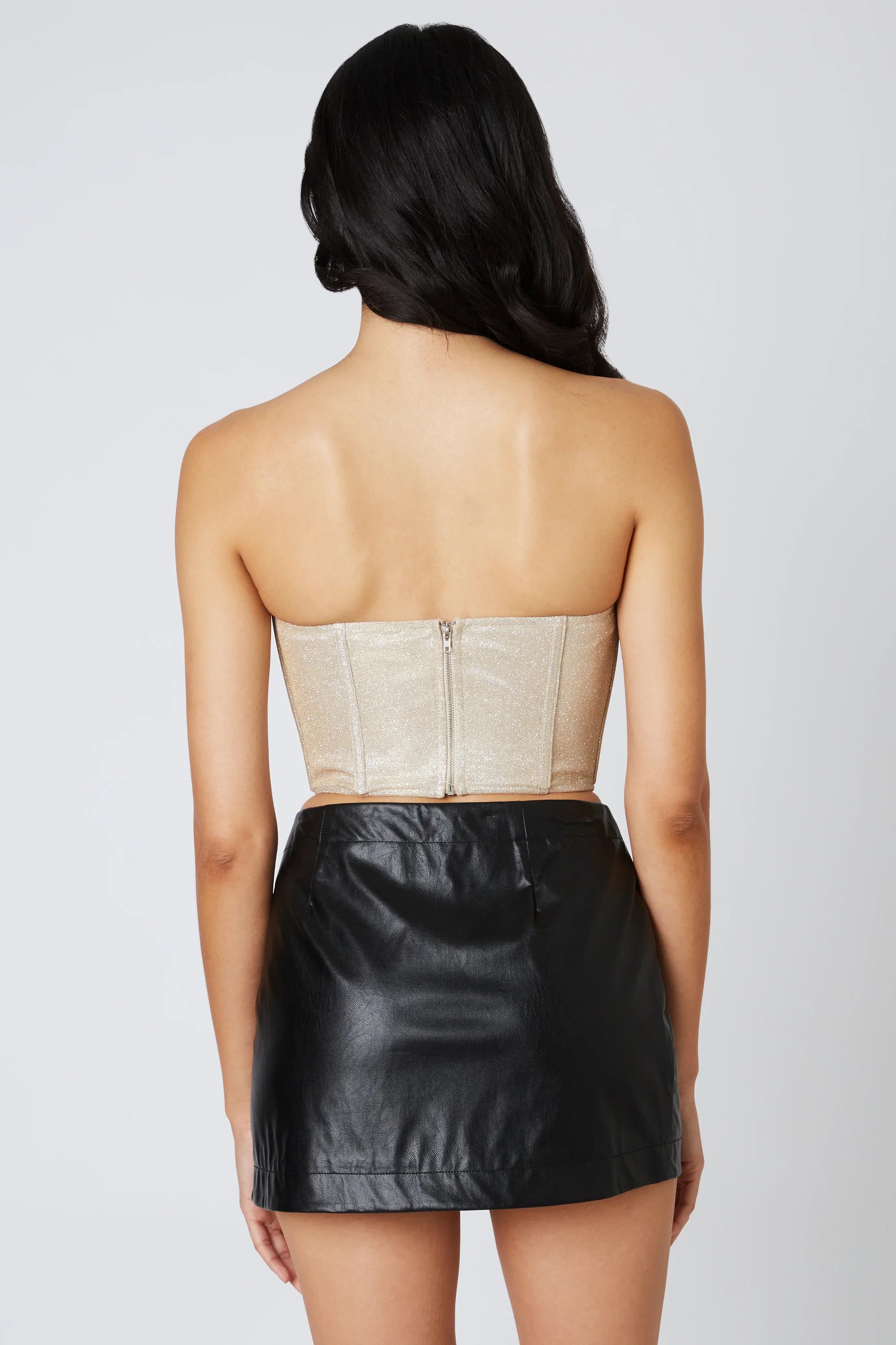 Glittered Corset Top