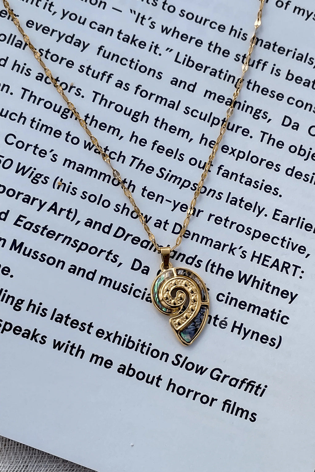 Concha Necklace