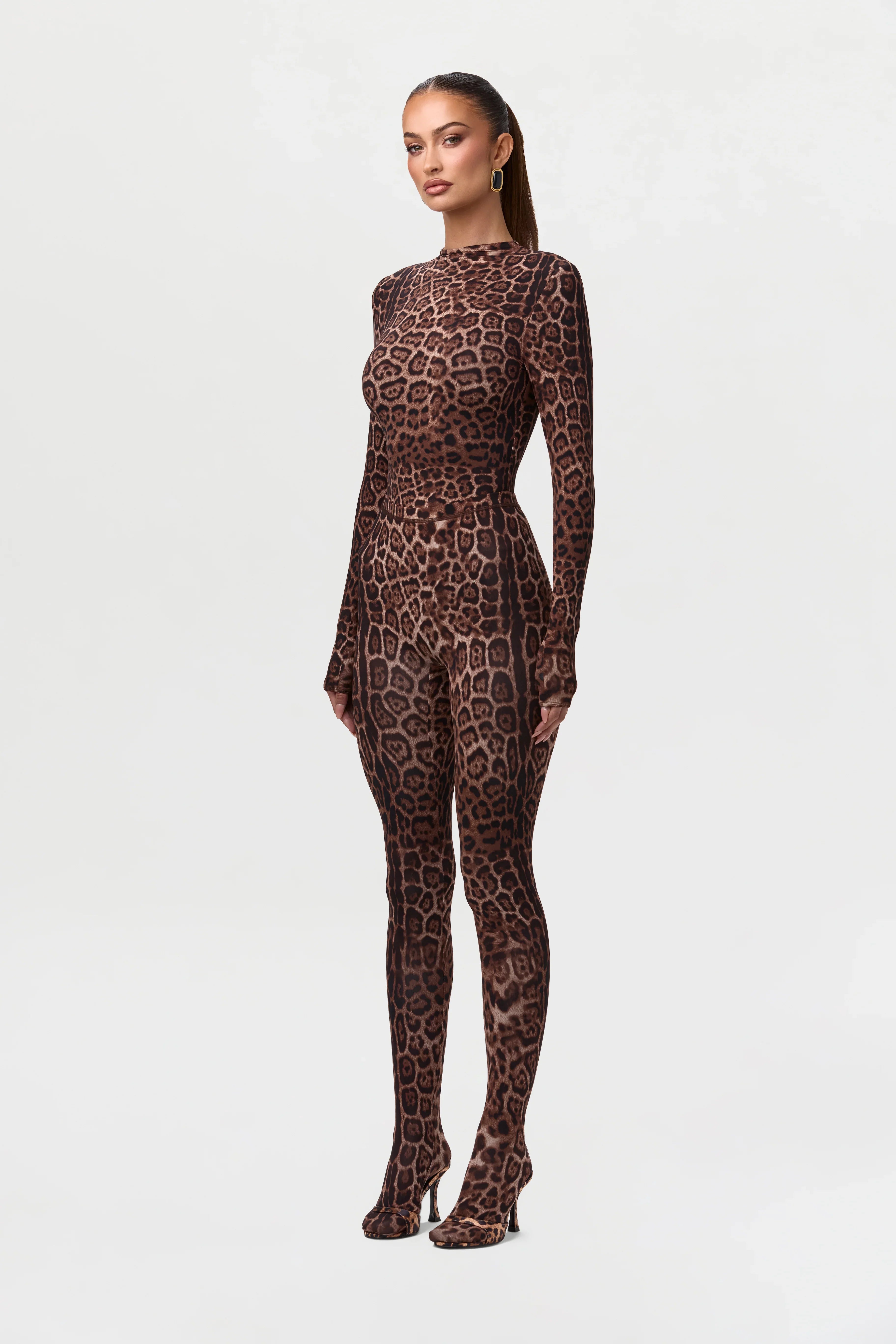 Naked Print Tights