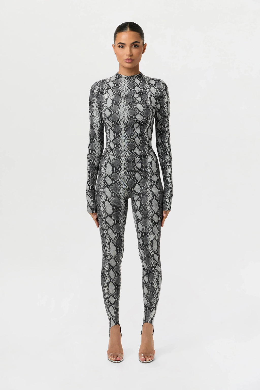 Naked Print Stirrup Legging