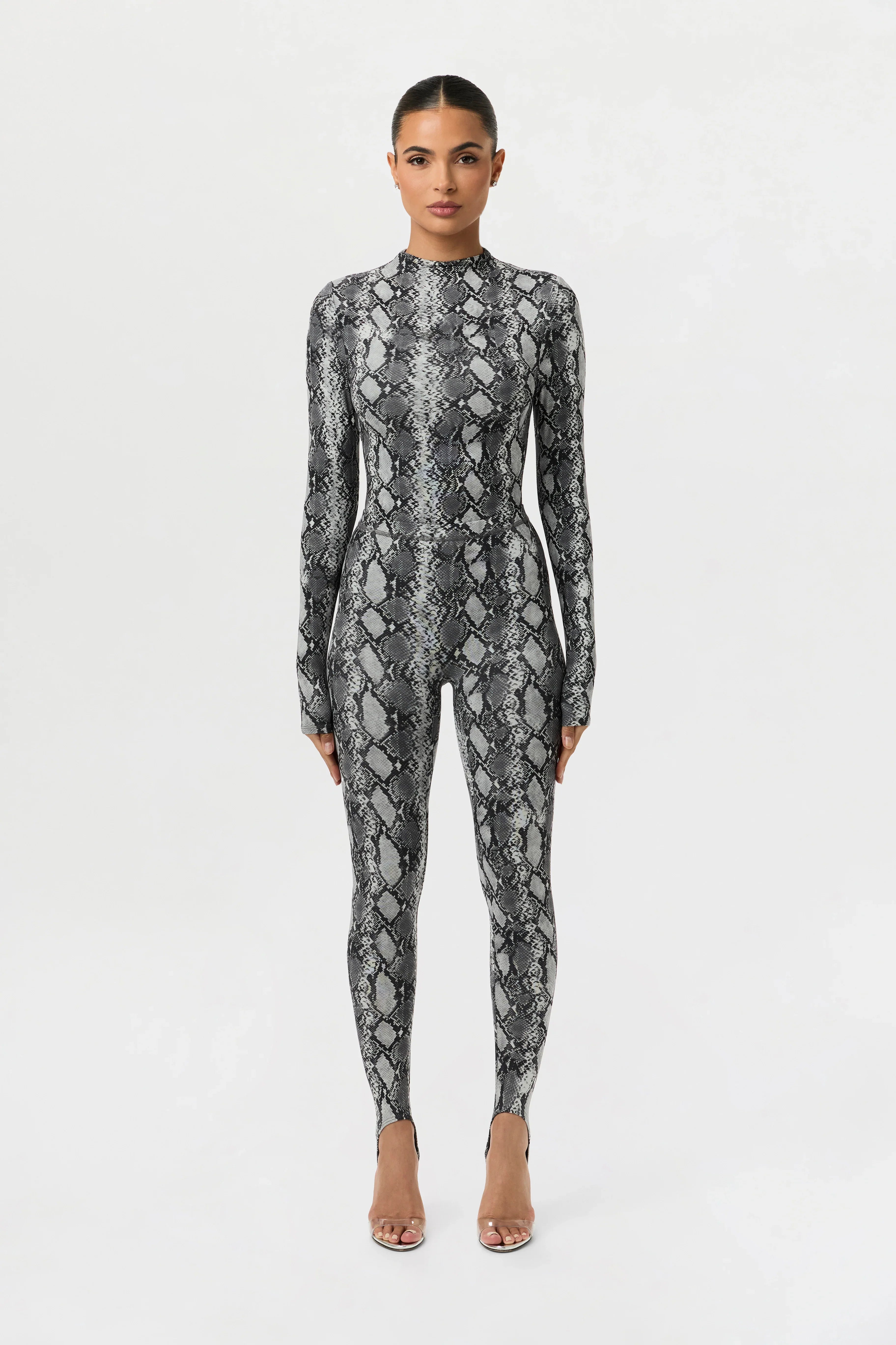 Naked Print Stirrup Legging