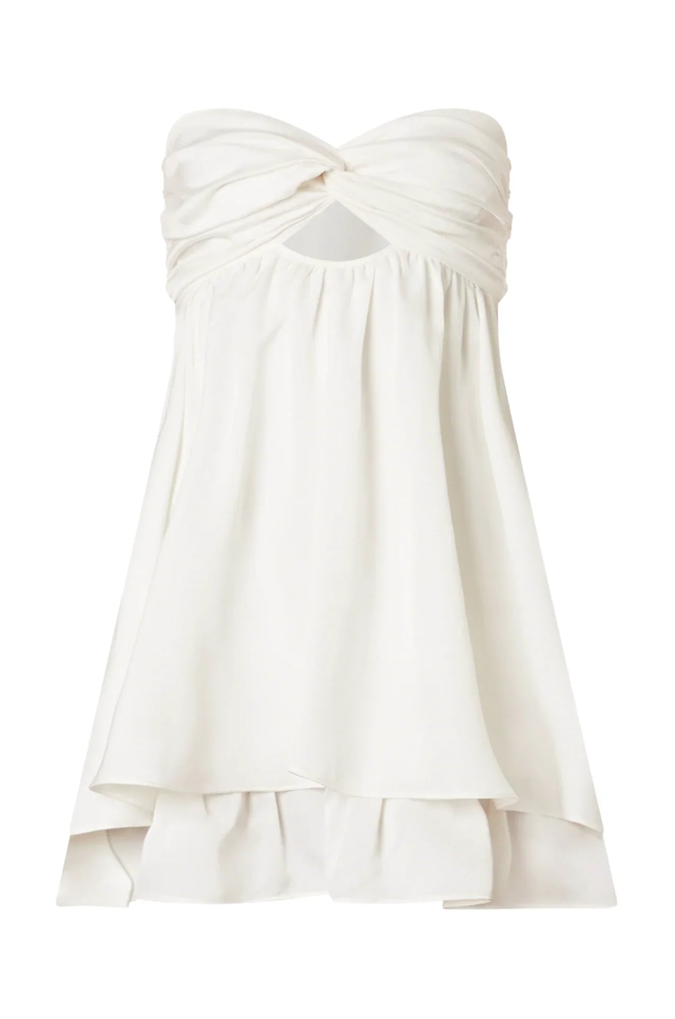 Twisted Keyhole Mini Dress