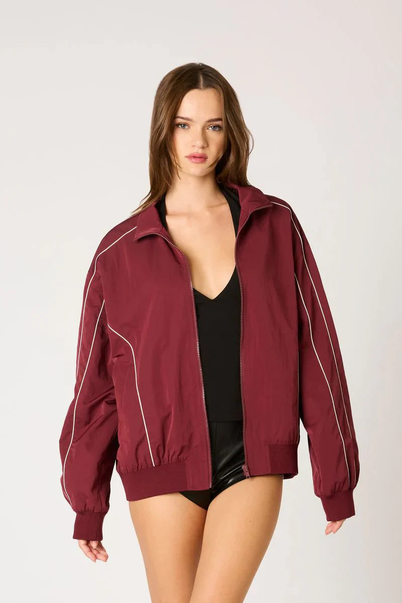 Nylon Bomber Jacket