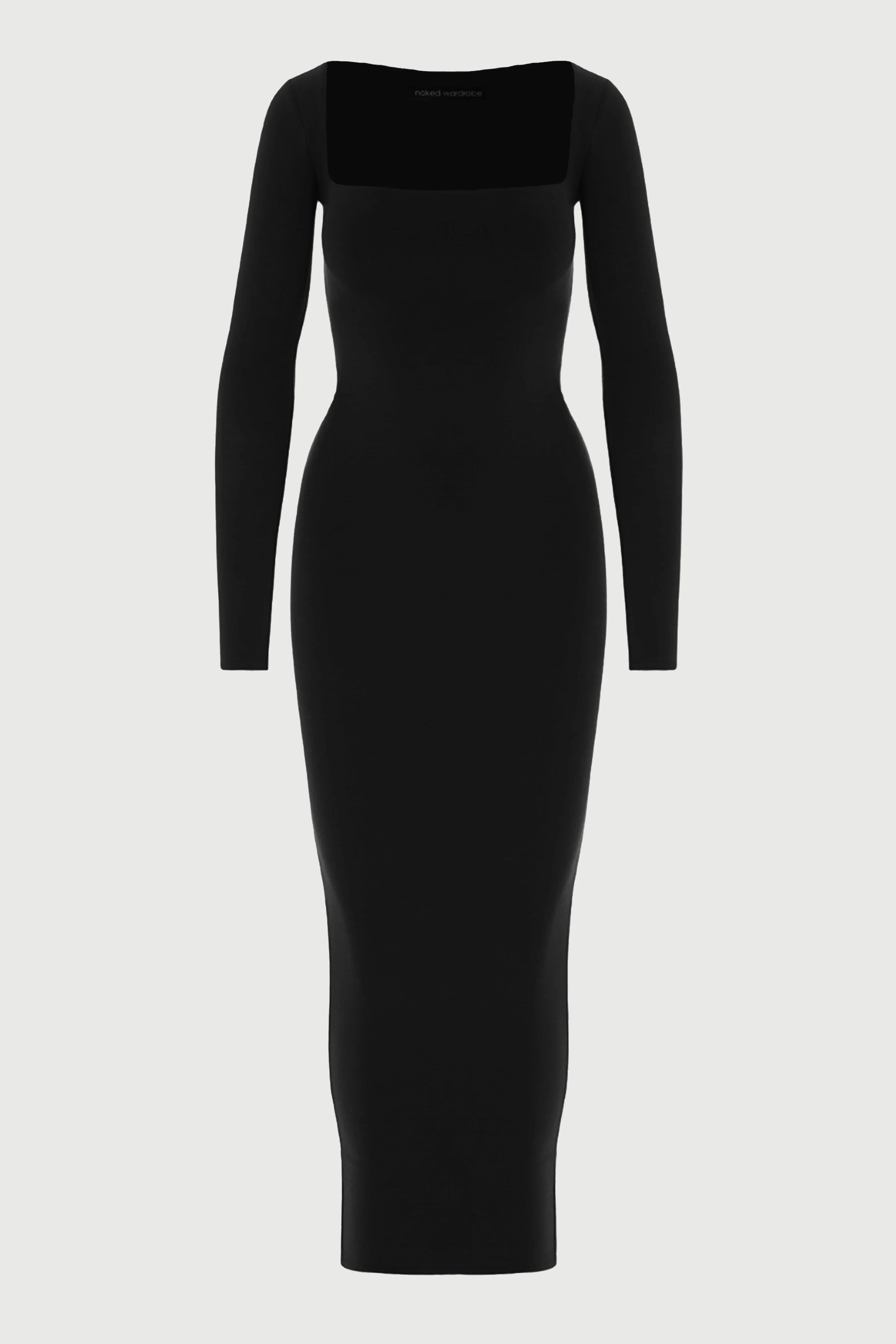 NW Square Neck Sculpt Maxi Dress