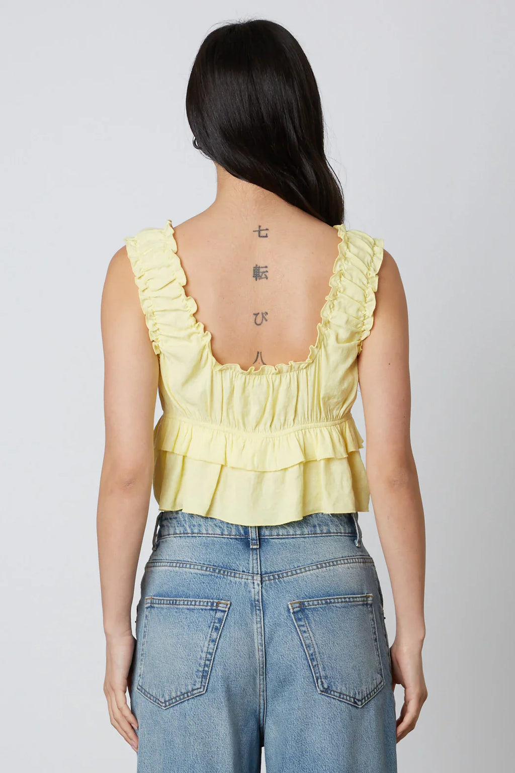 Ruffled Peplum Top