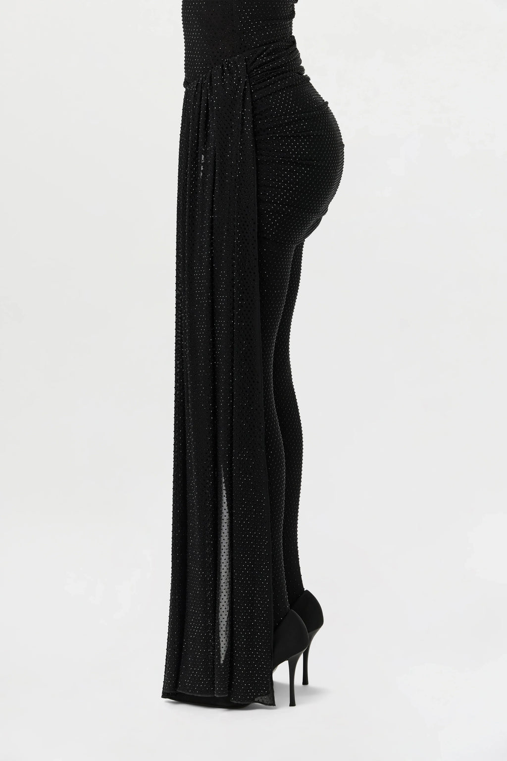 Crystal Closed Toe Leggings