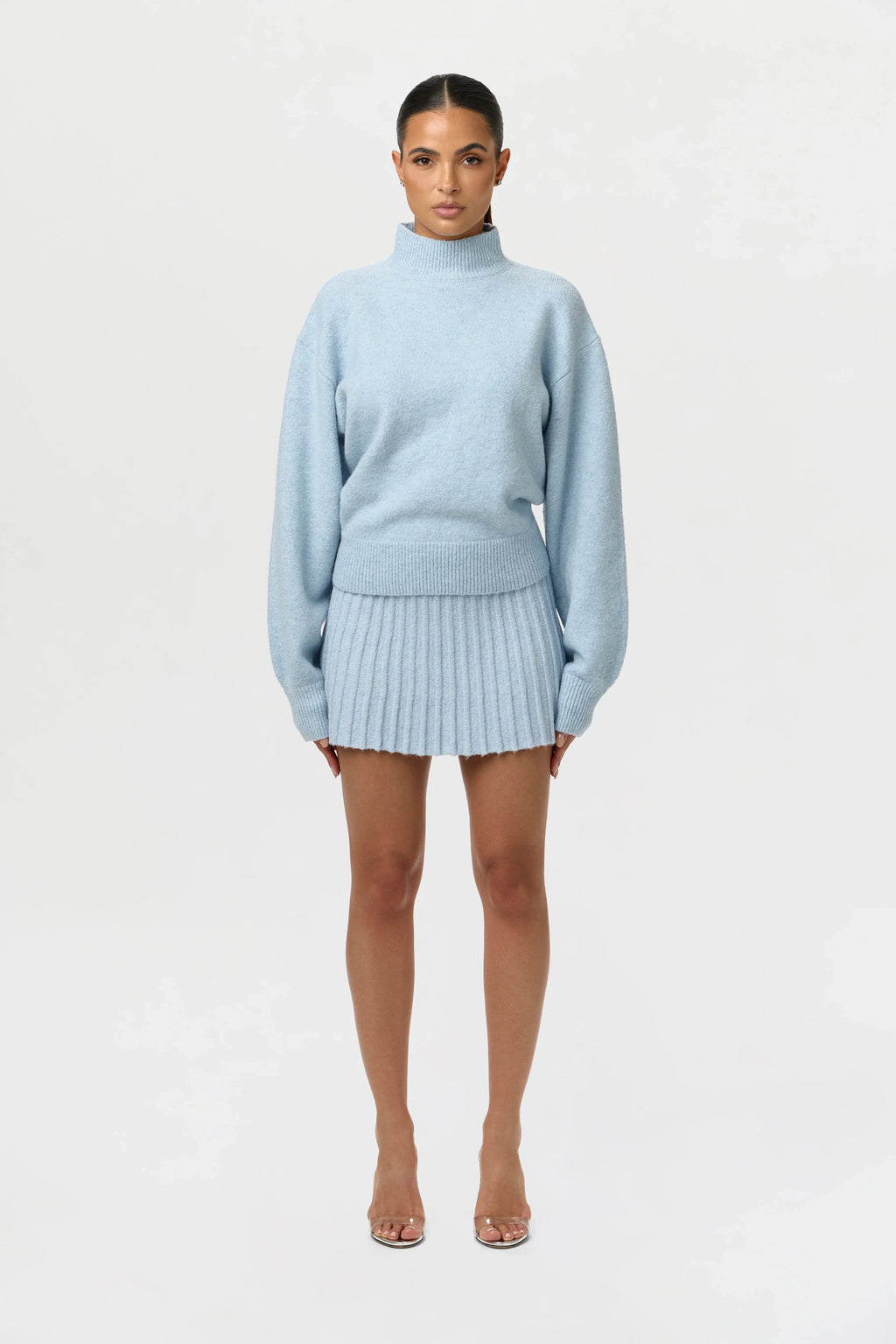 Knit Turtleneck Sweater