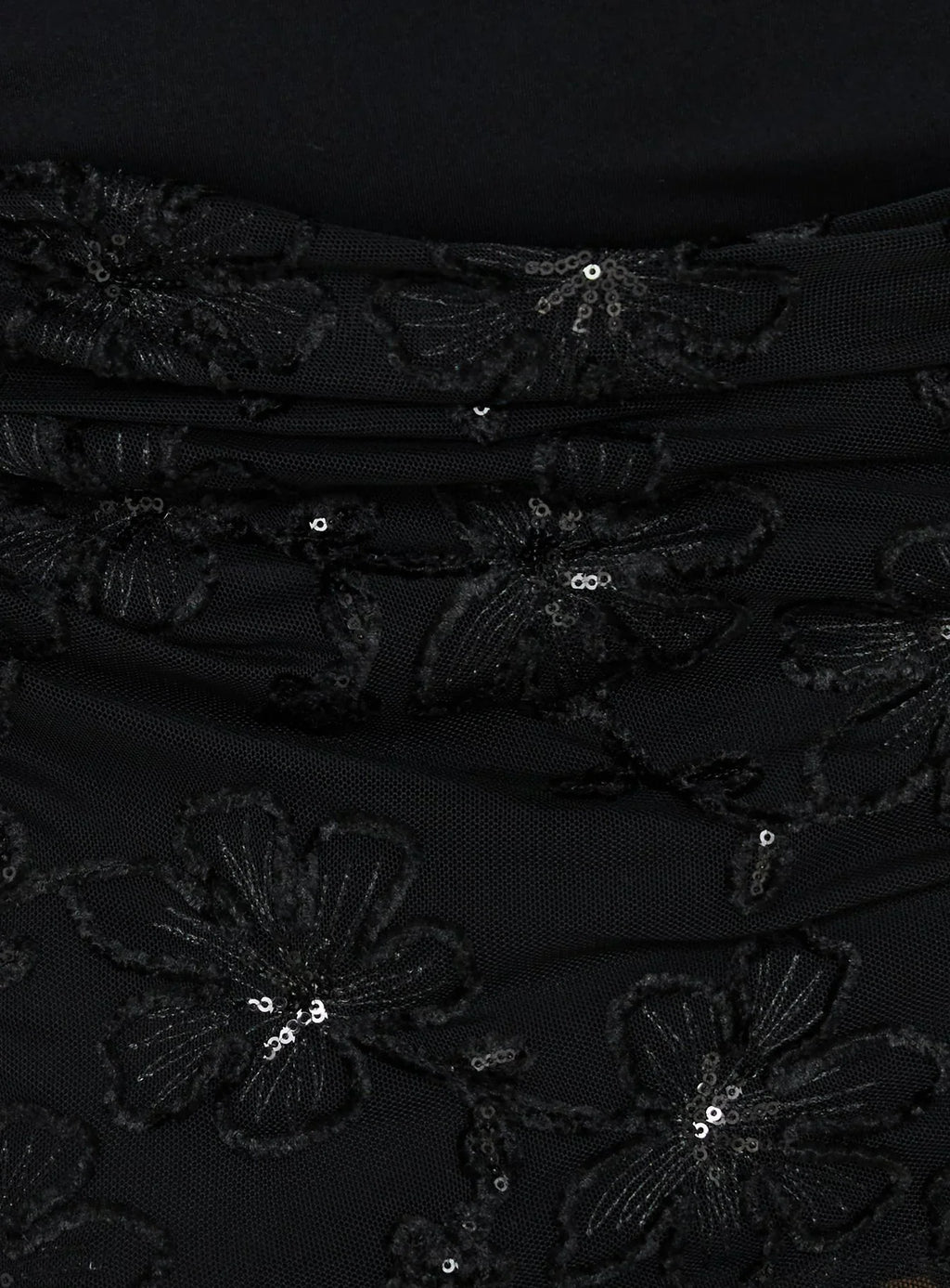 Bless Her Heart Contrast Halter Mini Dress Black