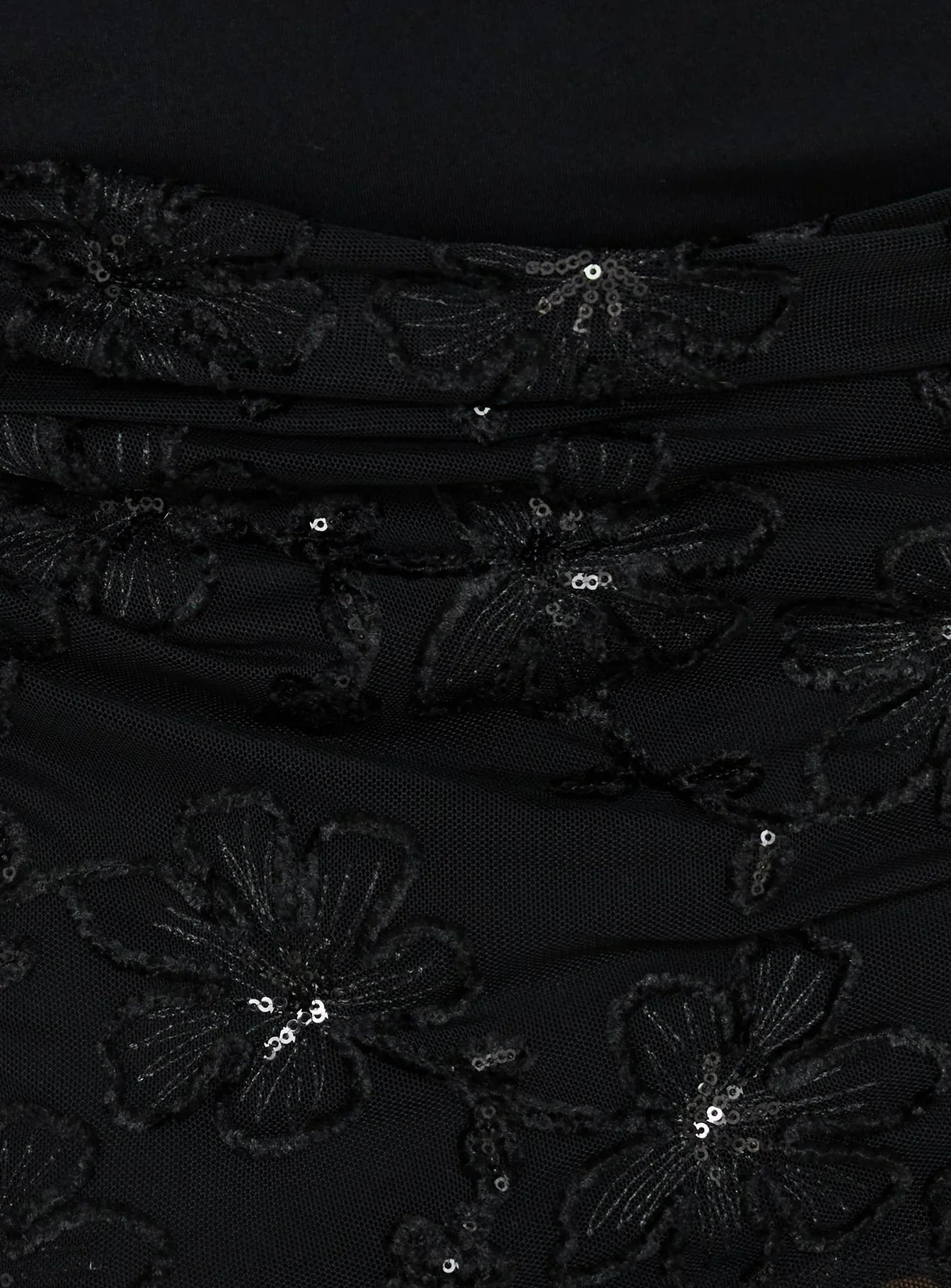 Bless Her Heart Contrast Halter Mini Dress Black