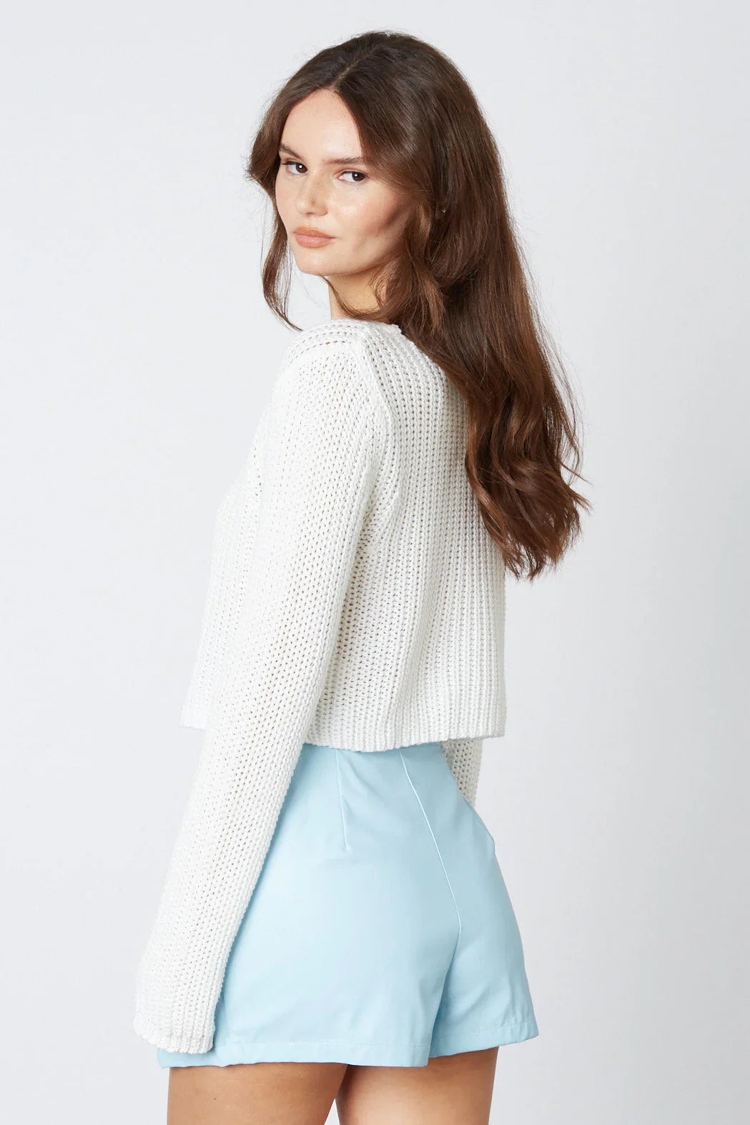 Ruched Mini Skirt