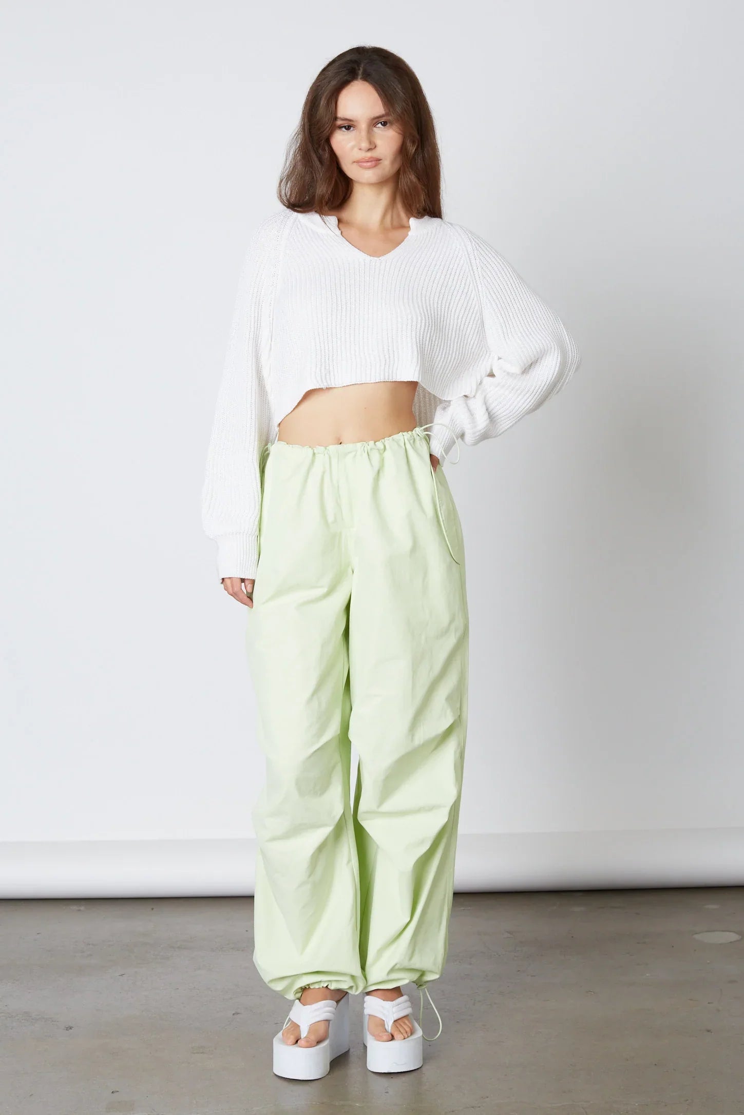 Mid-Rise Parachute Pant