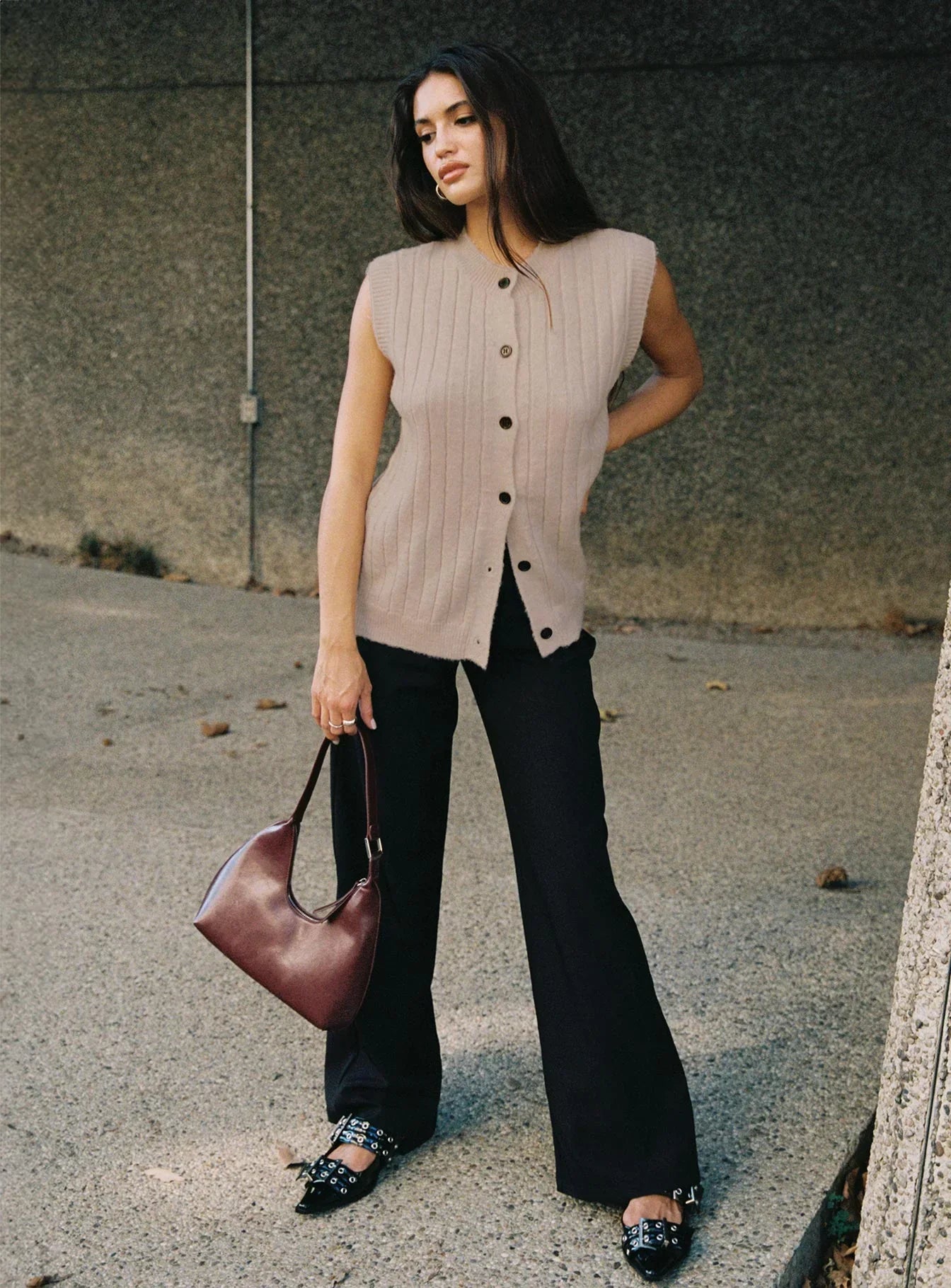 Archer Black Tailored Pants – Lower Impact Sustainable Essential