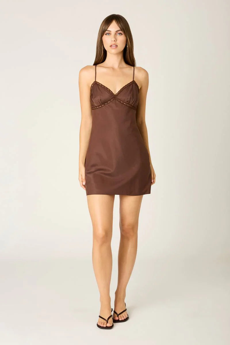 Satin Cami Mini Dress