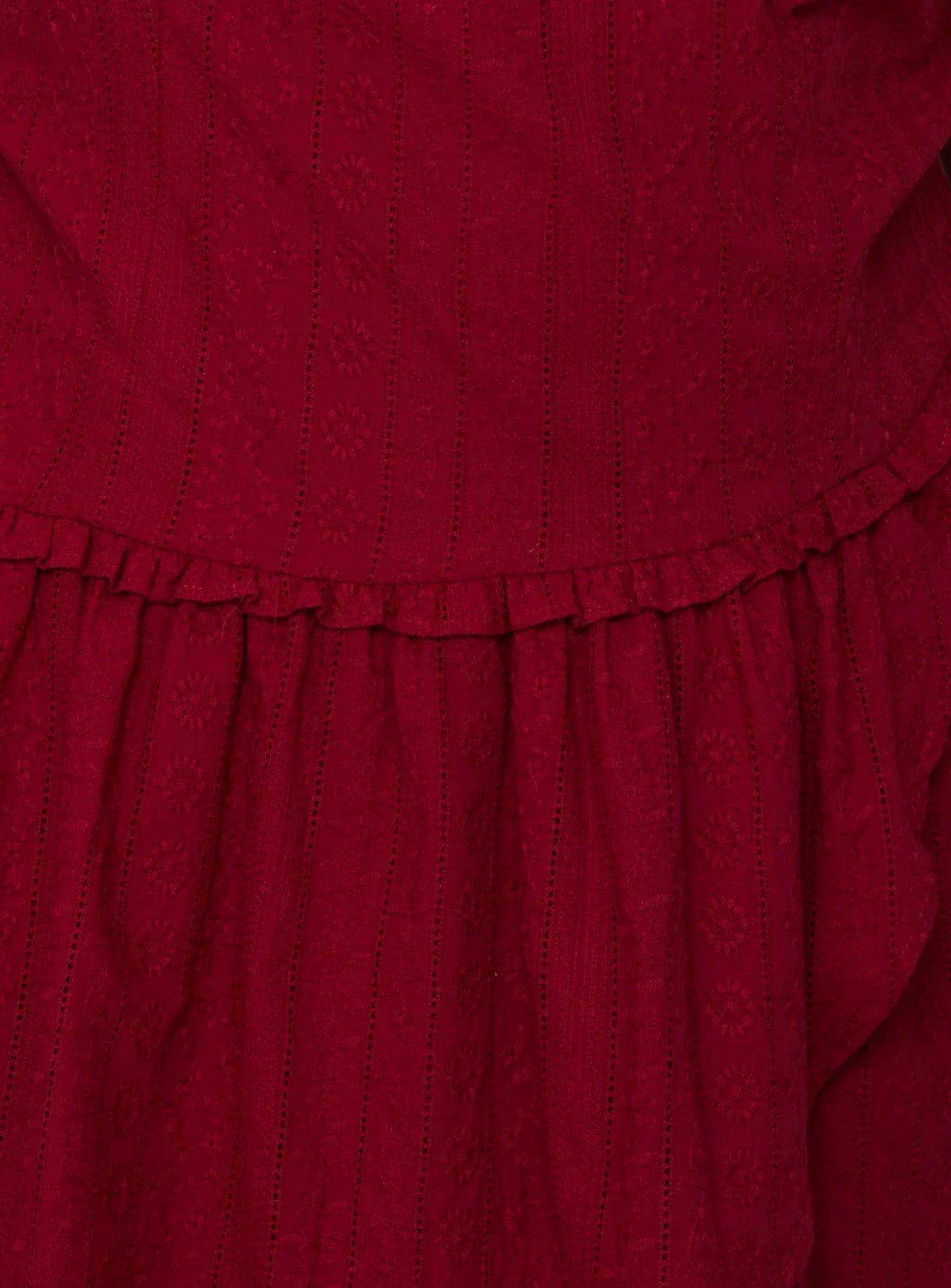 Cosie Mini Dress Red Curve