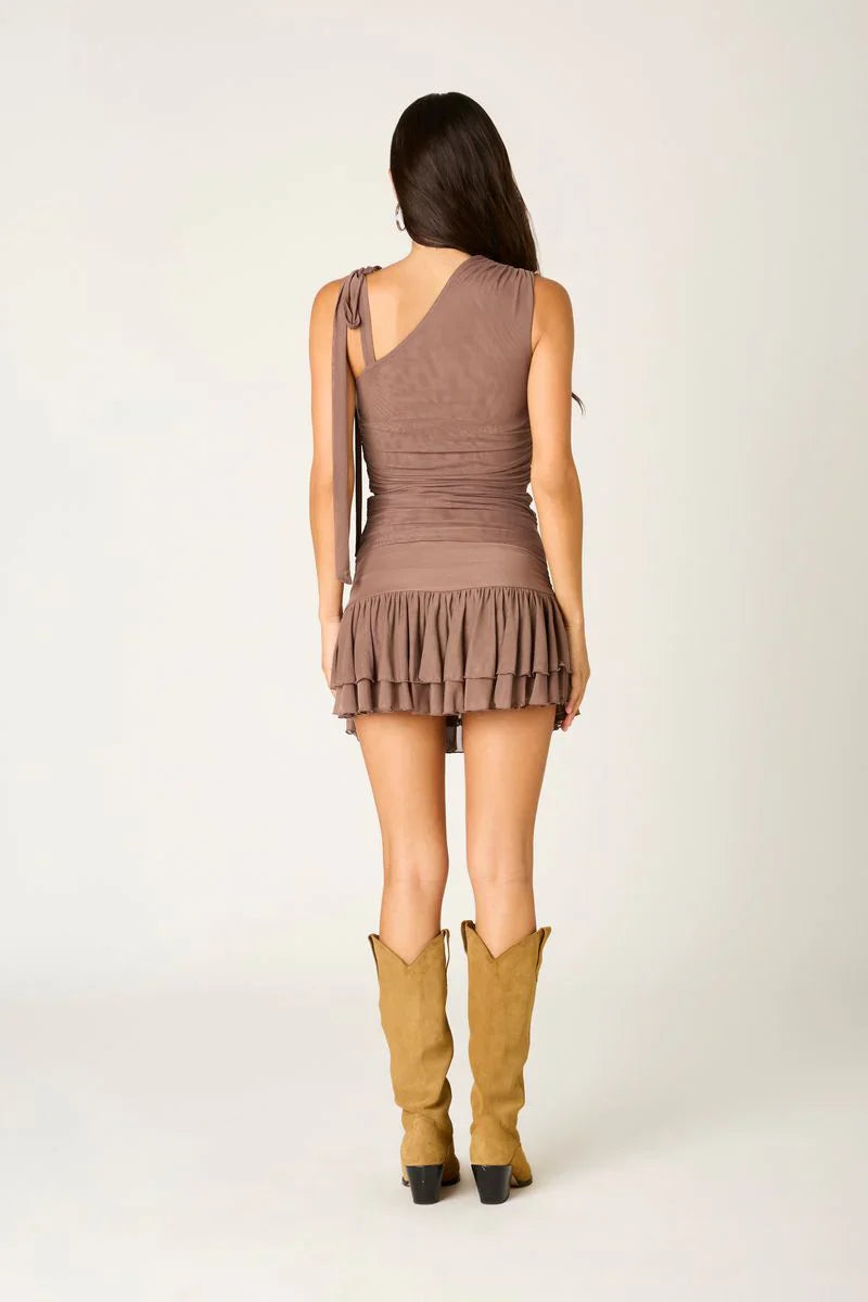 Mesh Mini Skirt