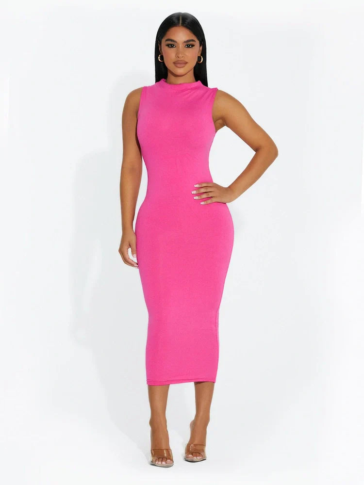 The Nw Sleeveless Midi Dress