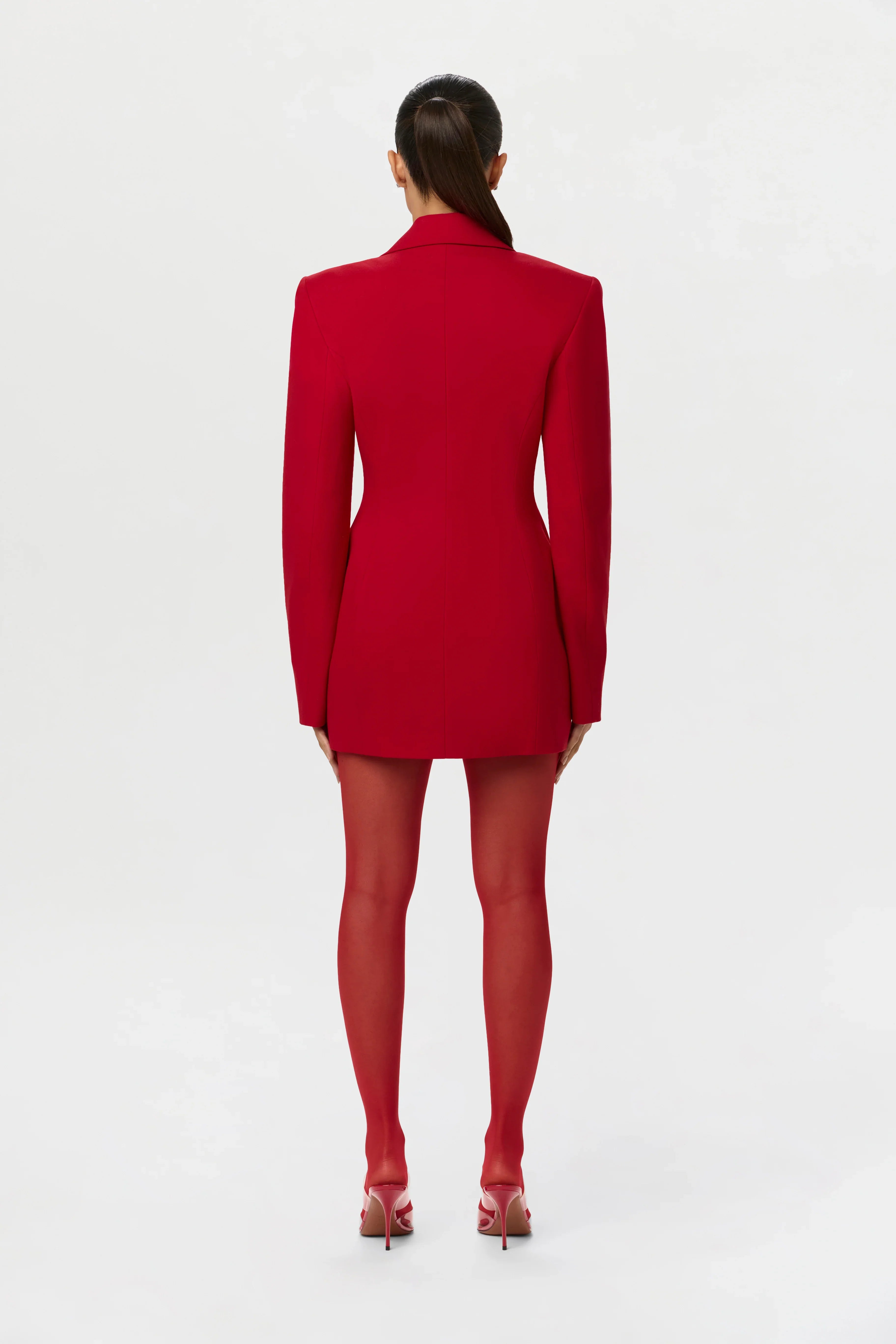Suiting Blazer Mini Dress